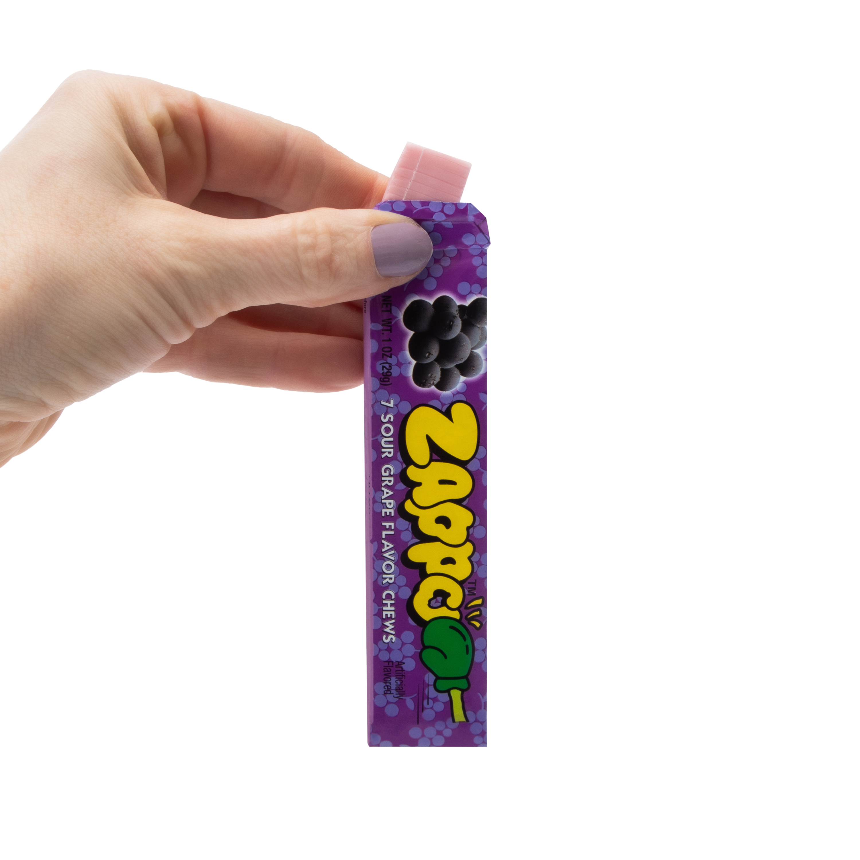 Zappo™ Sour Grape Flavor Chews 7-Count 1oz