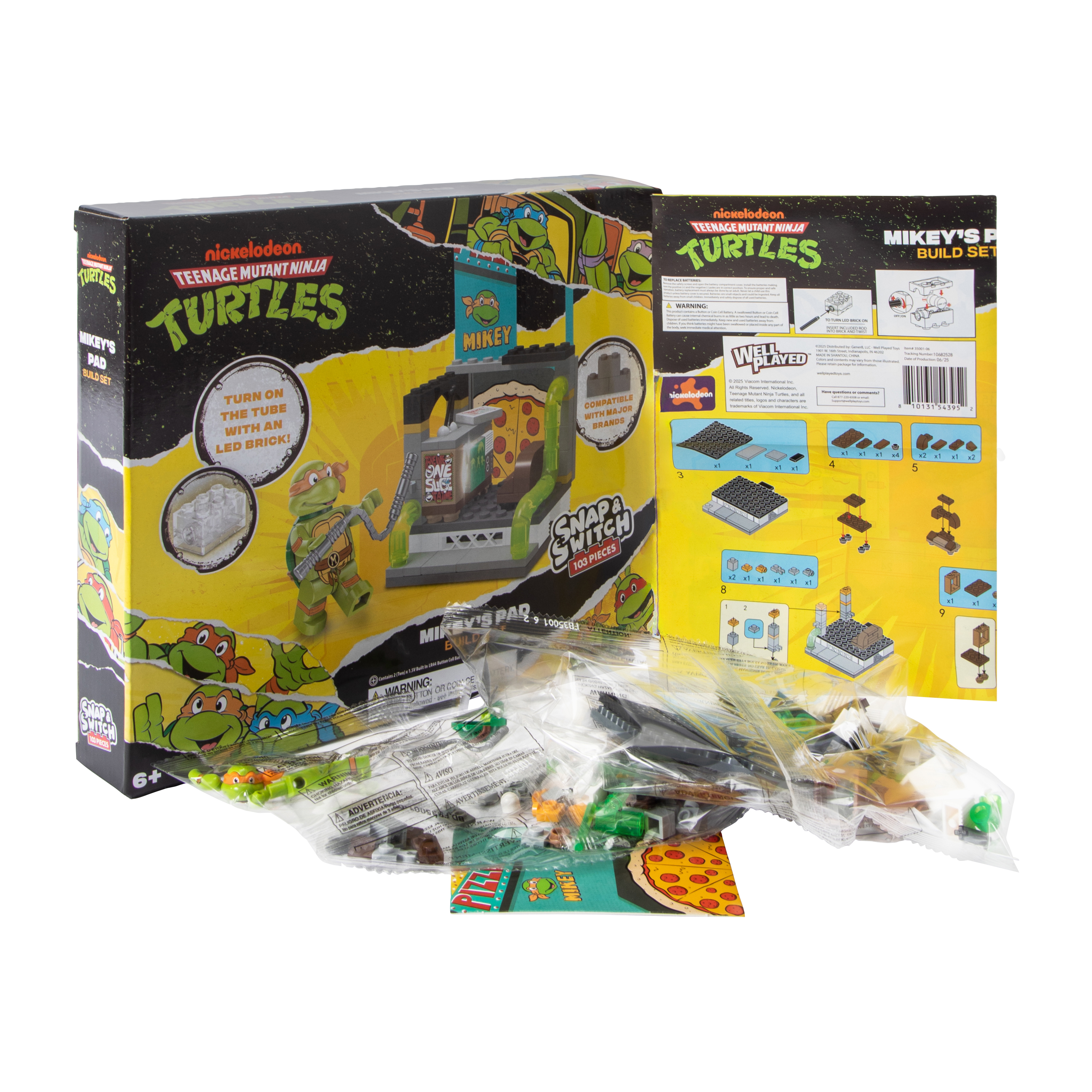 (R52セット)【新品未開封】 TypologyT31&R52セット teenage mutant ninja turtles® construction set | Five Below