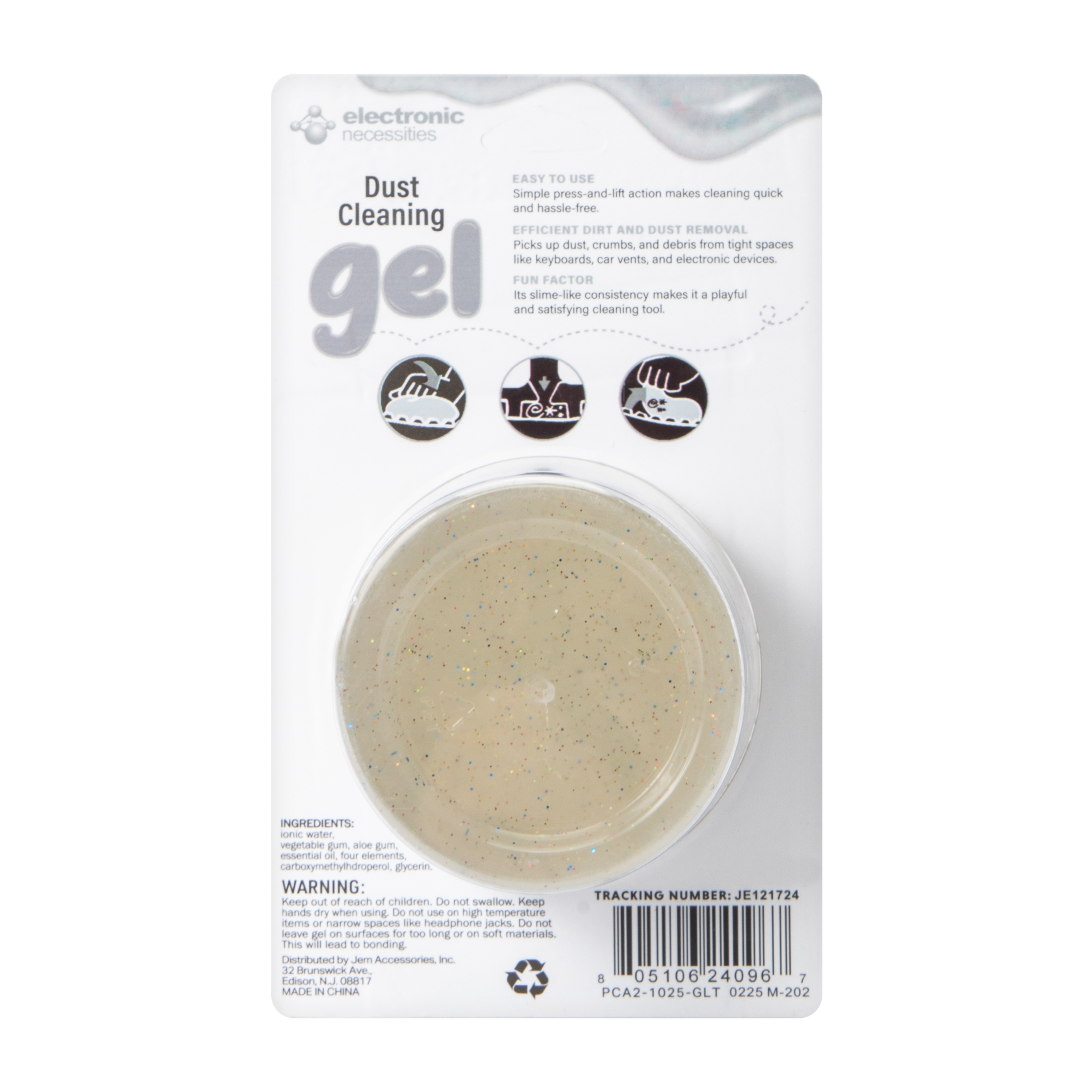 Dust Cleaning Gel For Computers, Electronics, Car interiors 3.5oz