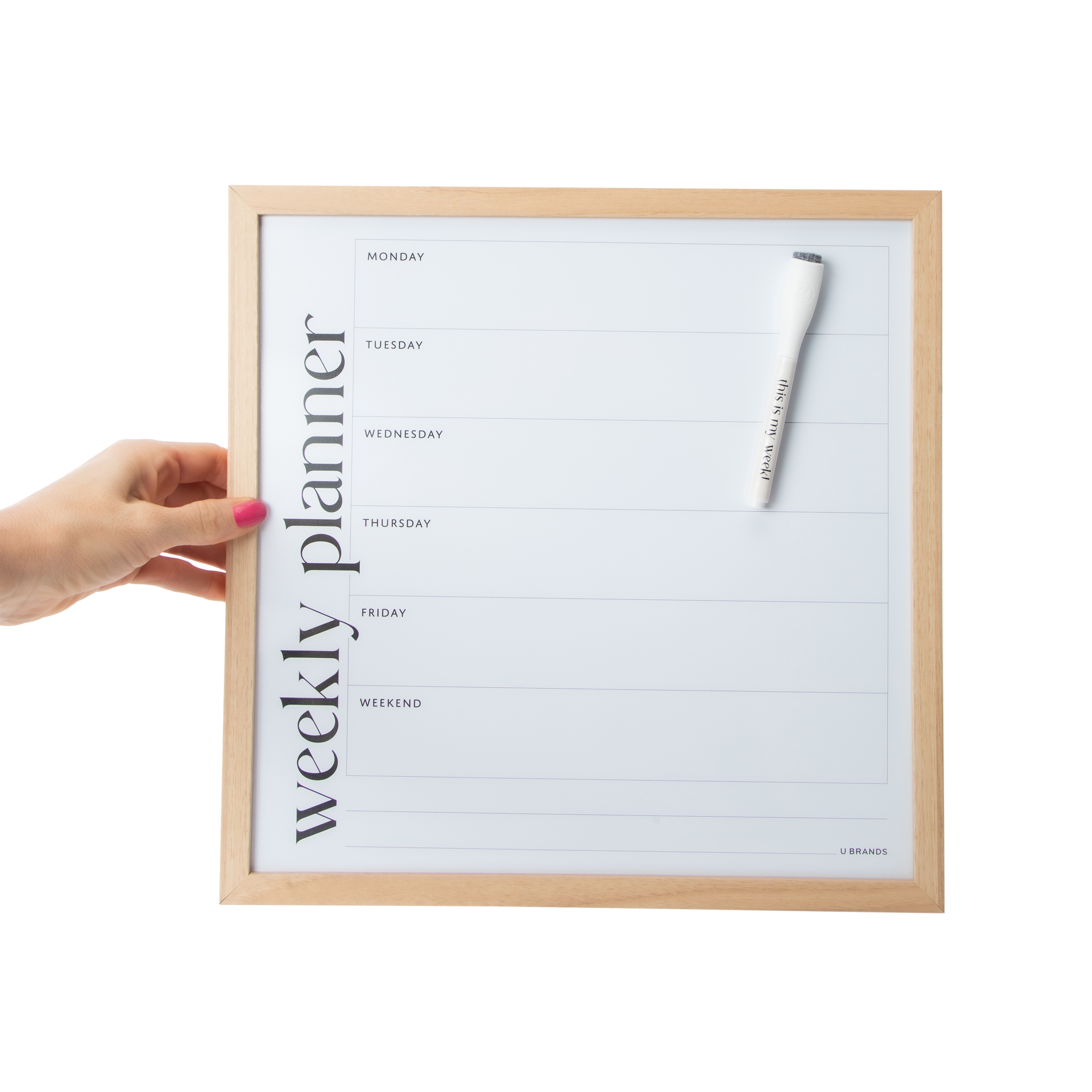 Framed Dry Erase Board 14in x