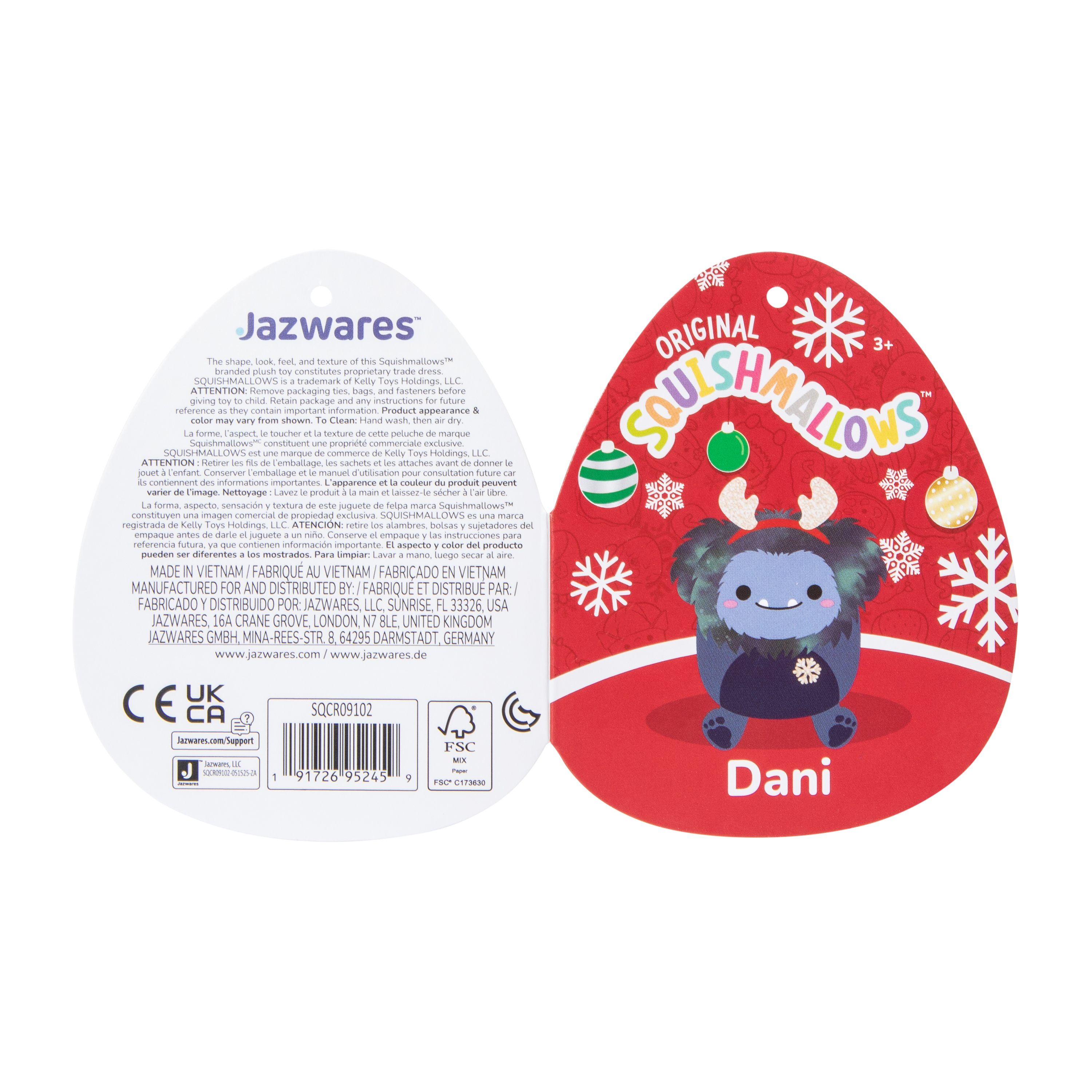 Squishmallows™ Christmas Plush