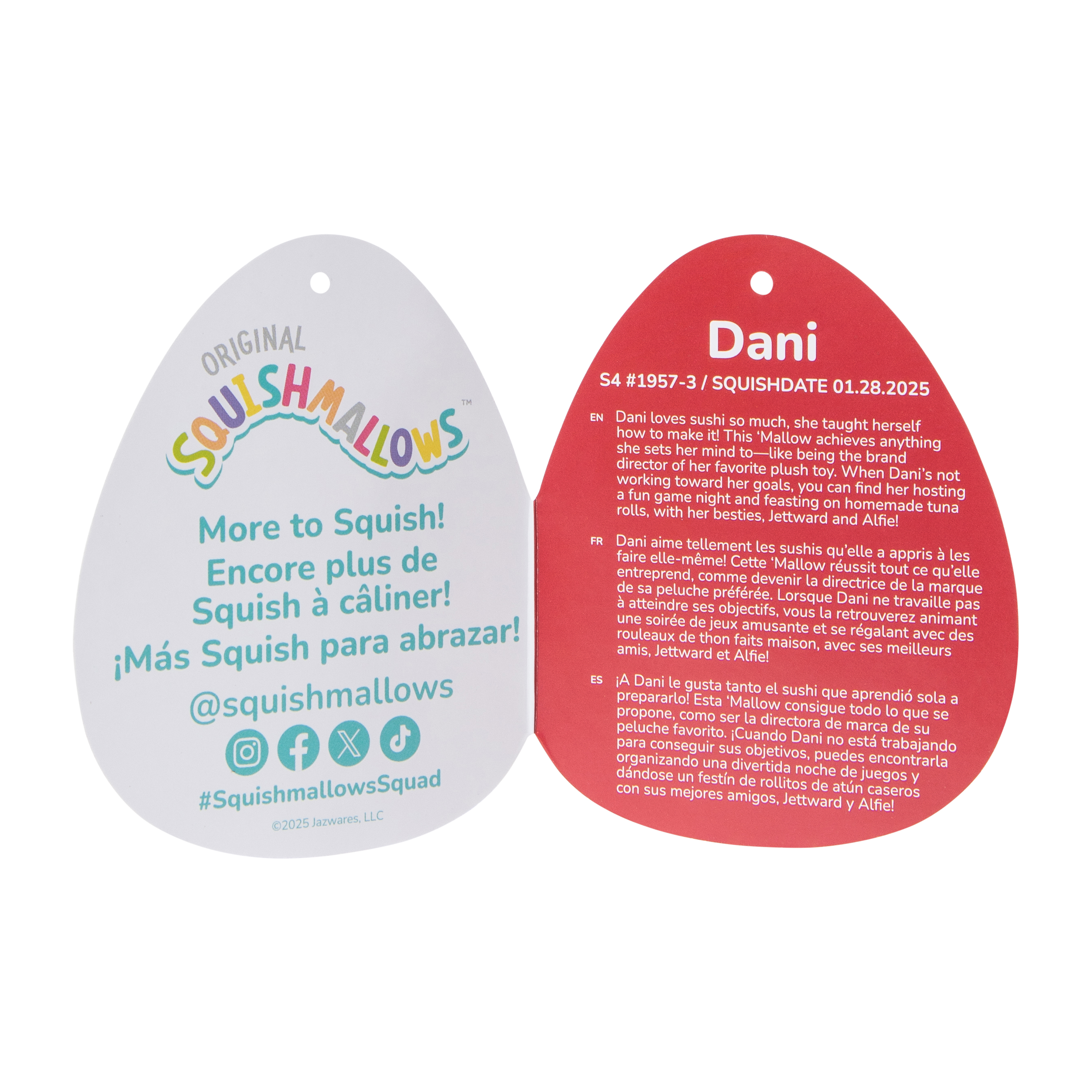 Squishmallows™ Christmas Plush