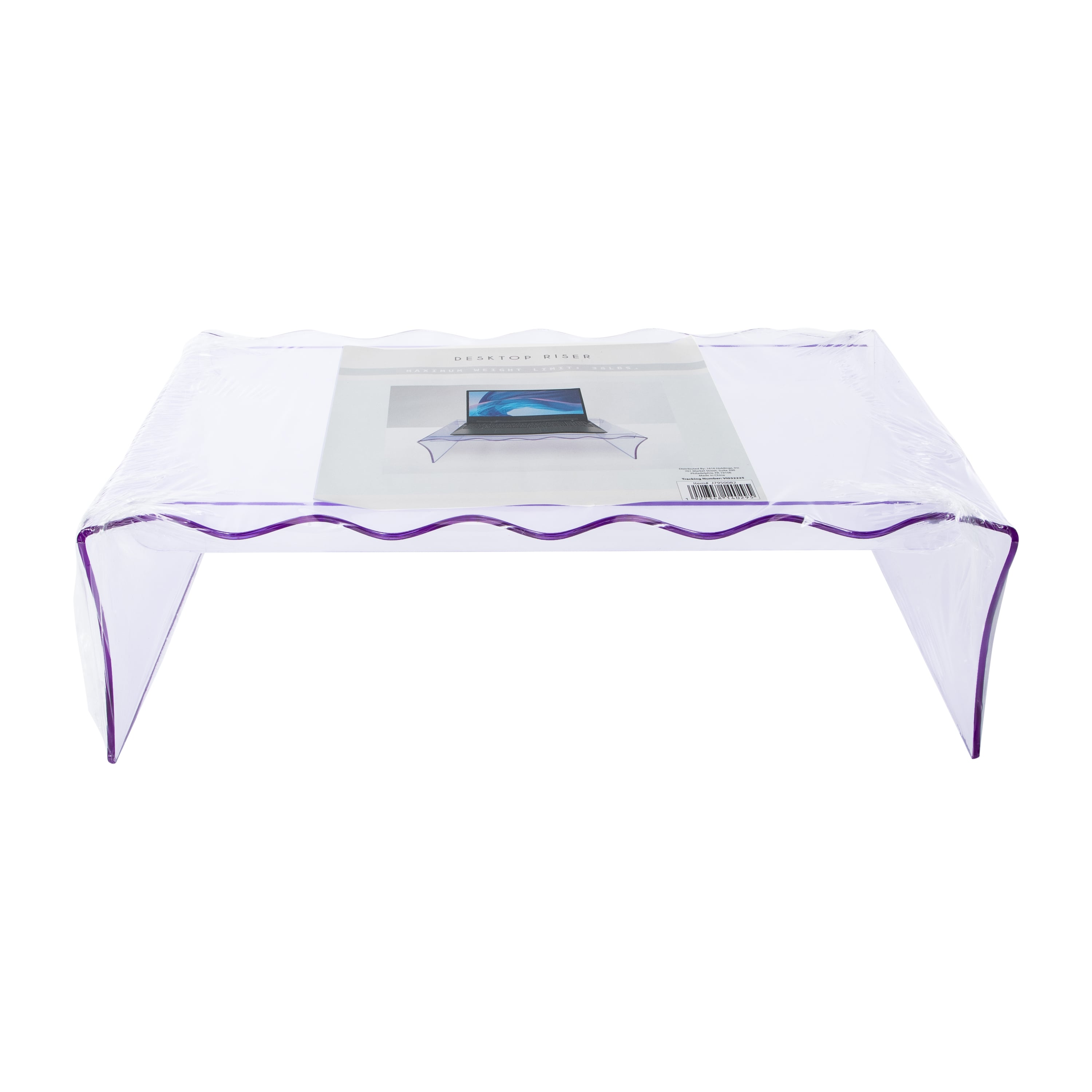 Clear Desktop Riser 14.5in x 9in