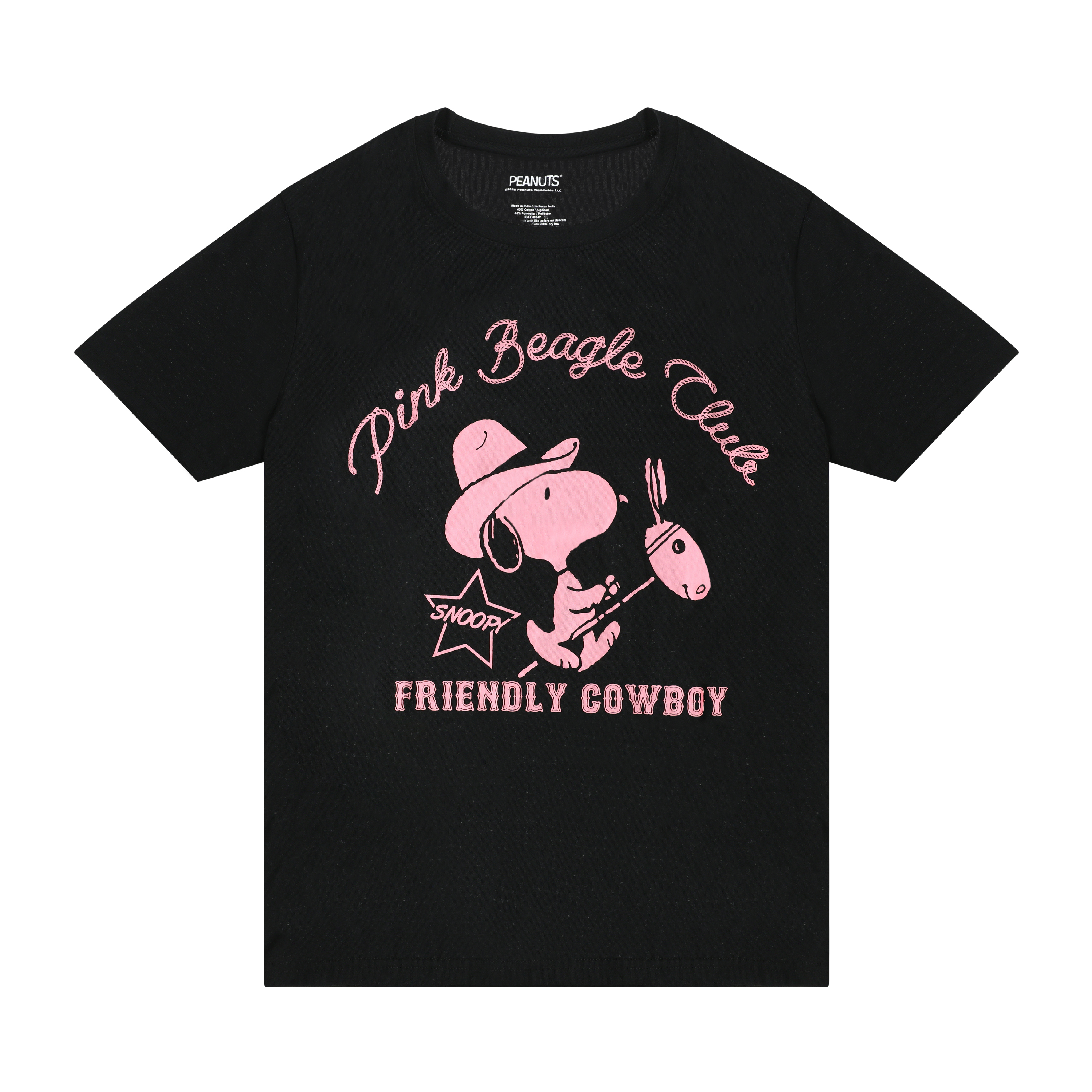 Peanuts® Pink Beagle Club Graphic Tee