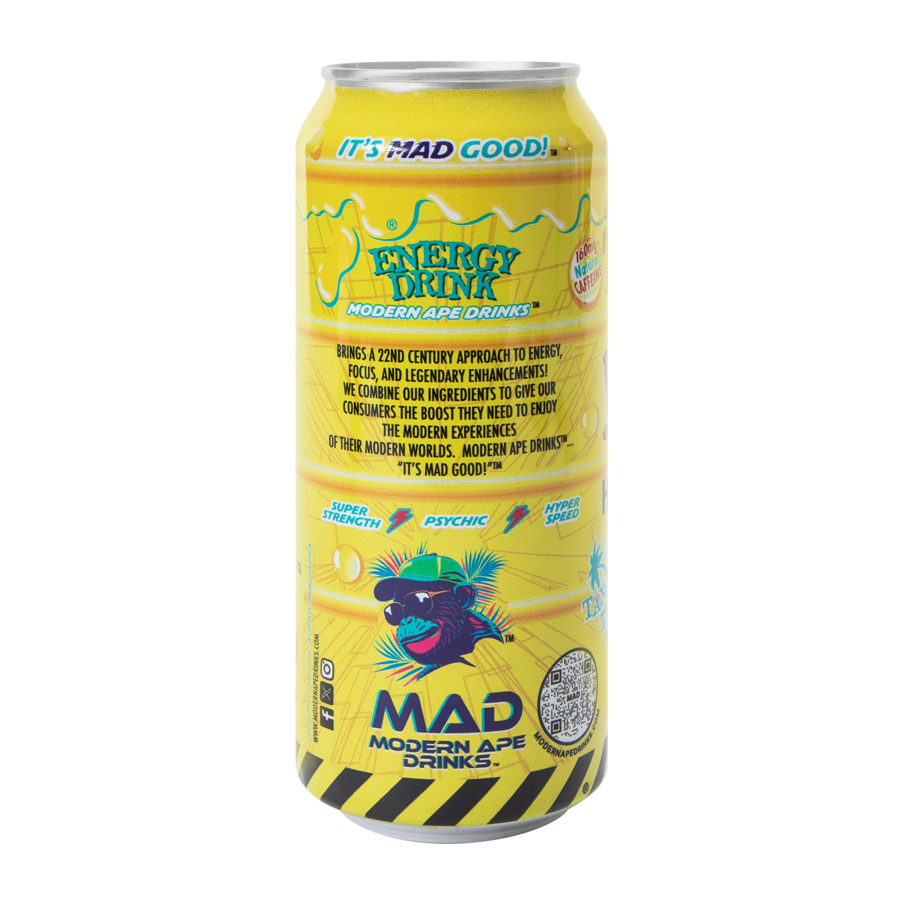 Toxic Waste® Hazardously Satisfying™ Tantalizing Tropical Energy Drink 16oz