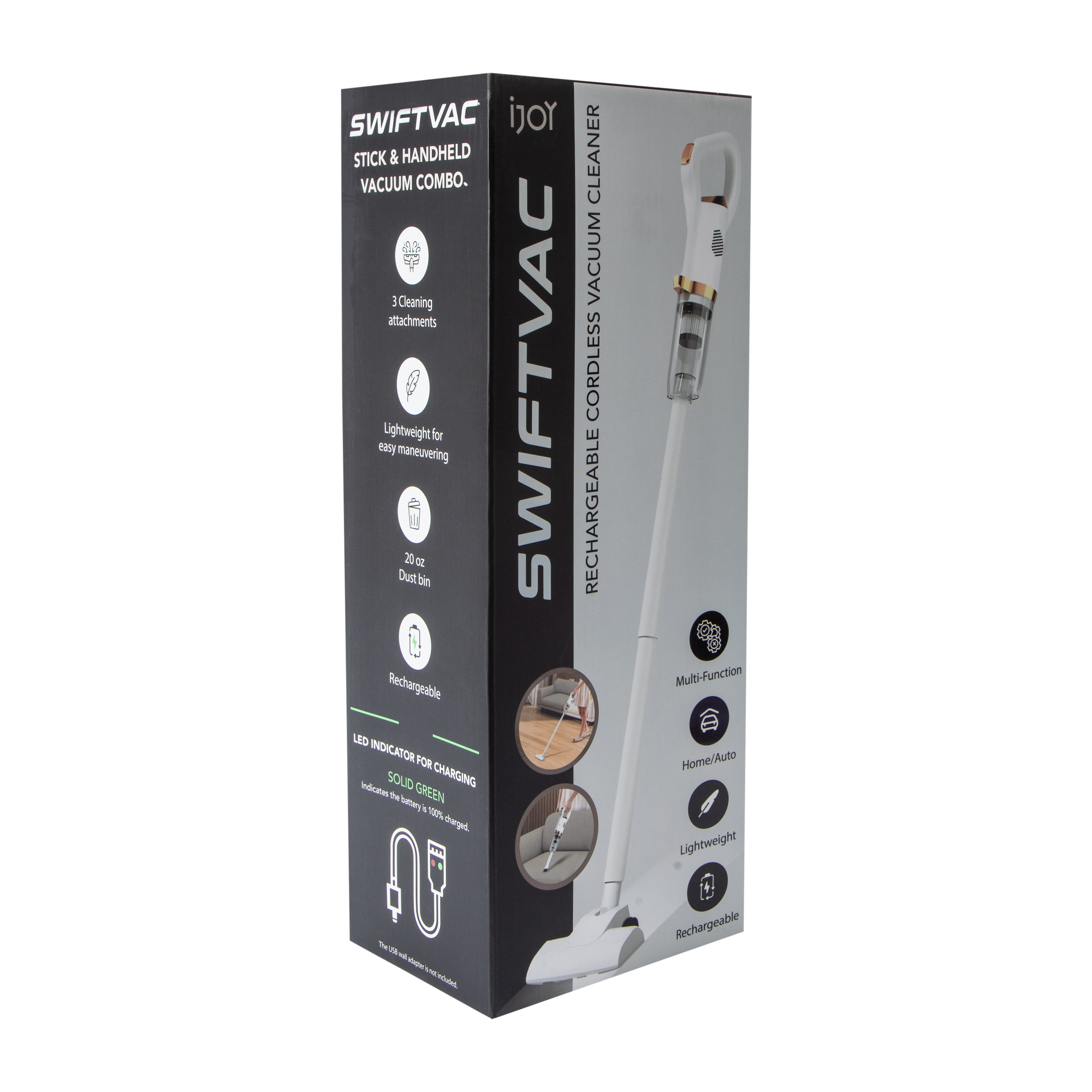 Swift Vac Rechargeable Cordless Vacuum Cleaner