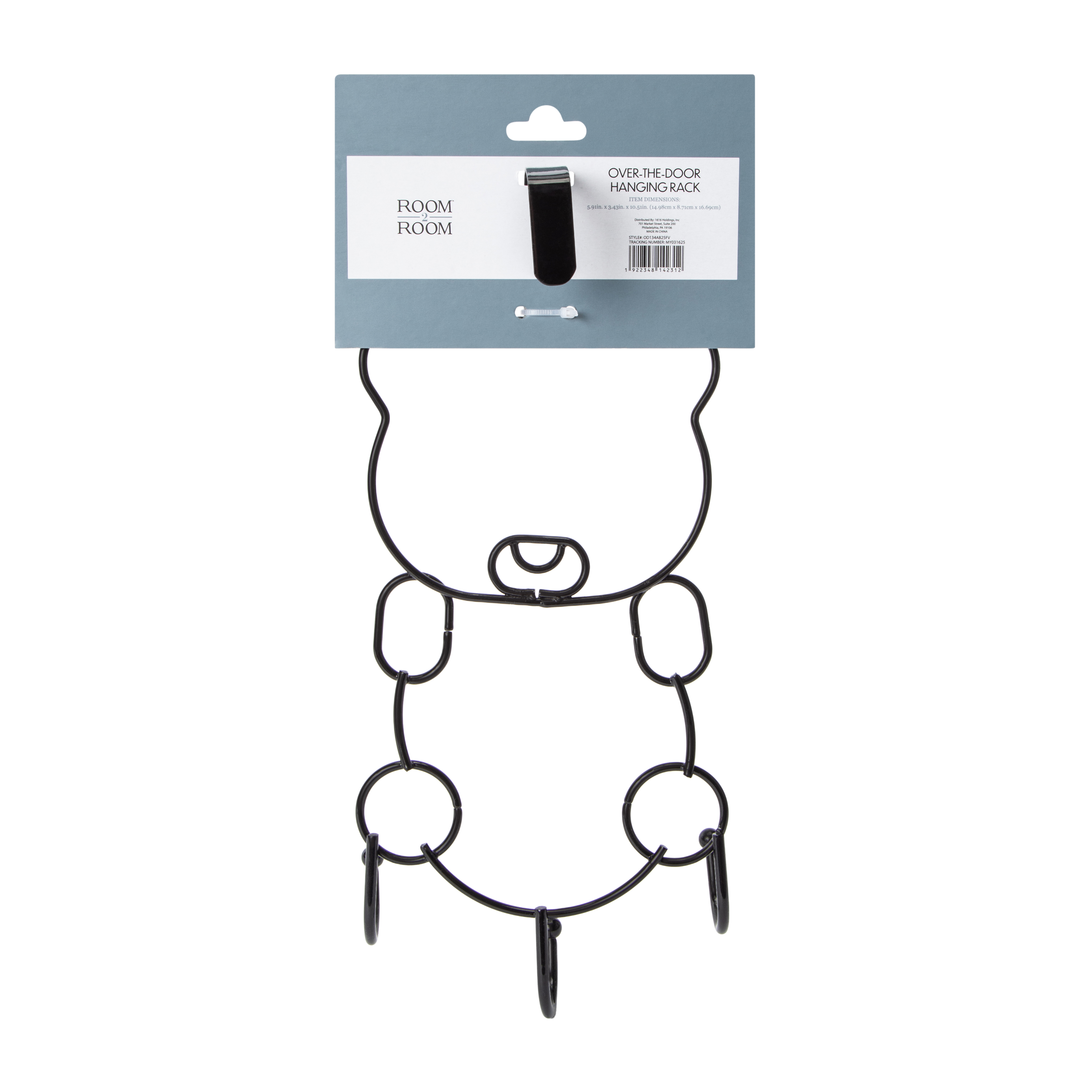 Over-The-Door Hanging Rack