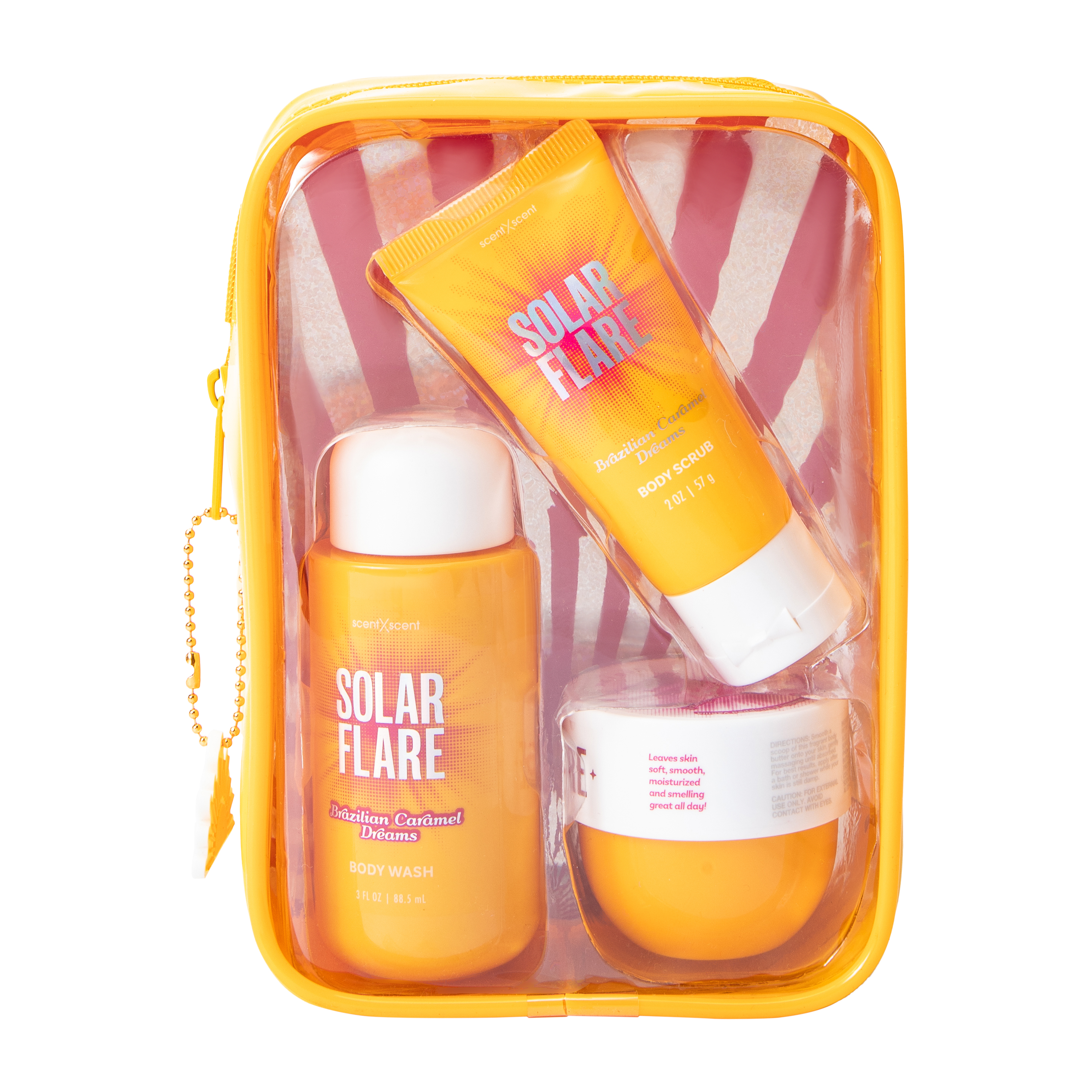 Solar Flare Brazilian Caramel Body Care Set
