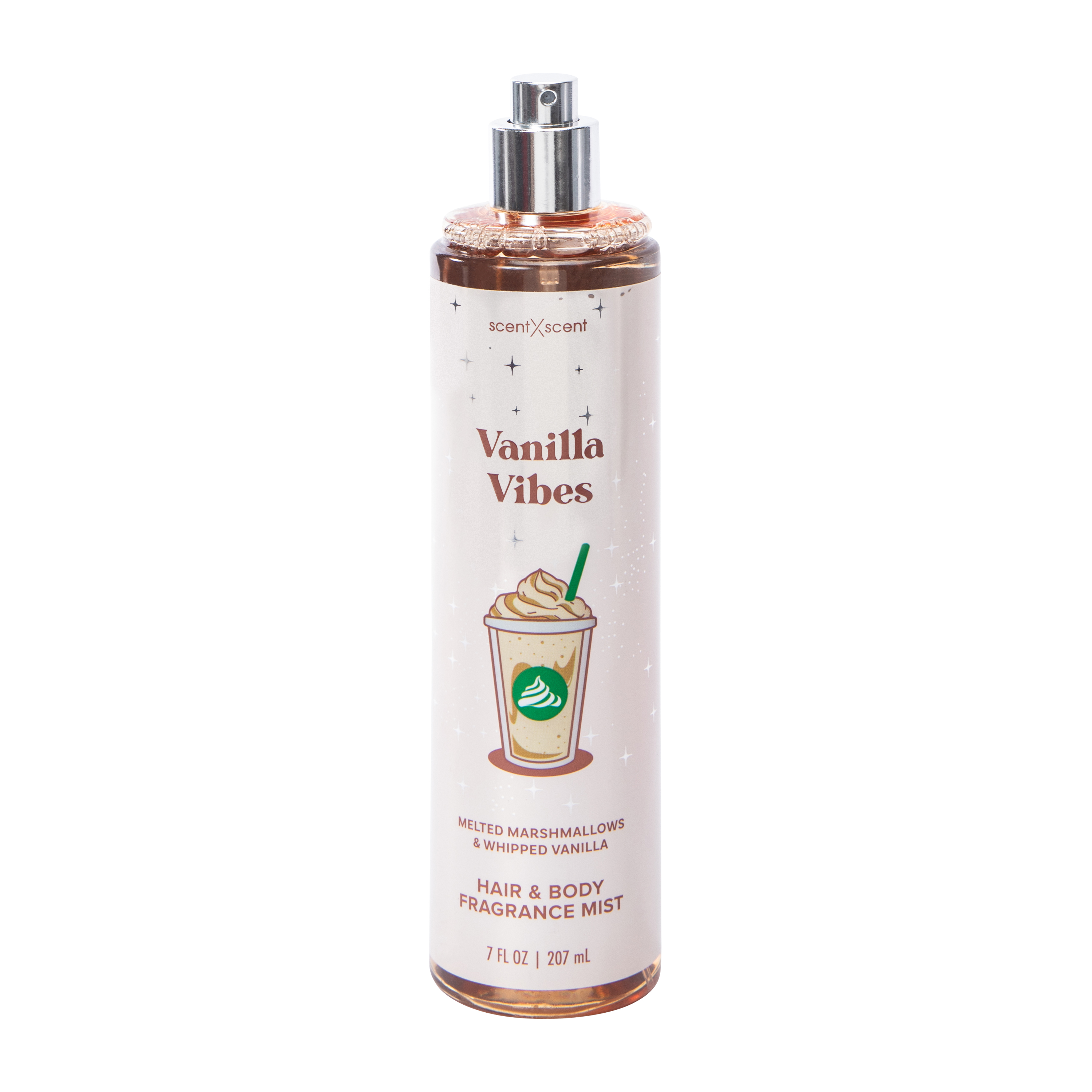 Vanilla Vibes Melted Marshmallows & Whipped Vanilla Hair & Body Fragrance Mist 7oz