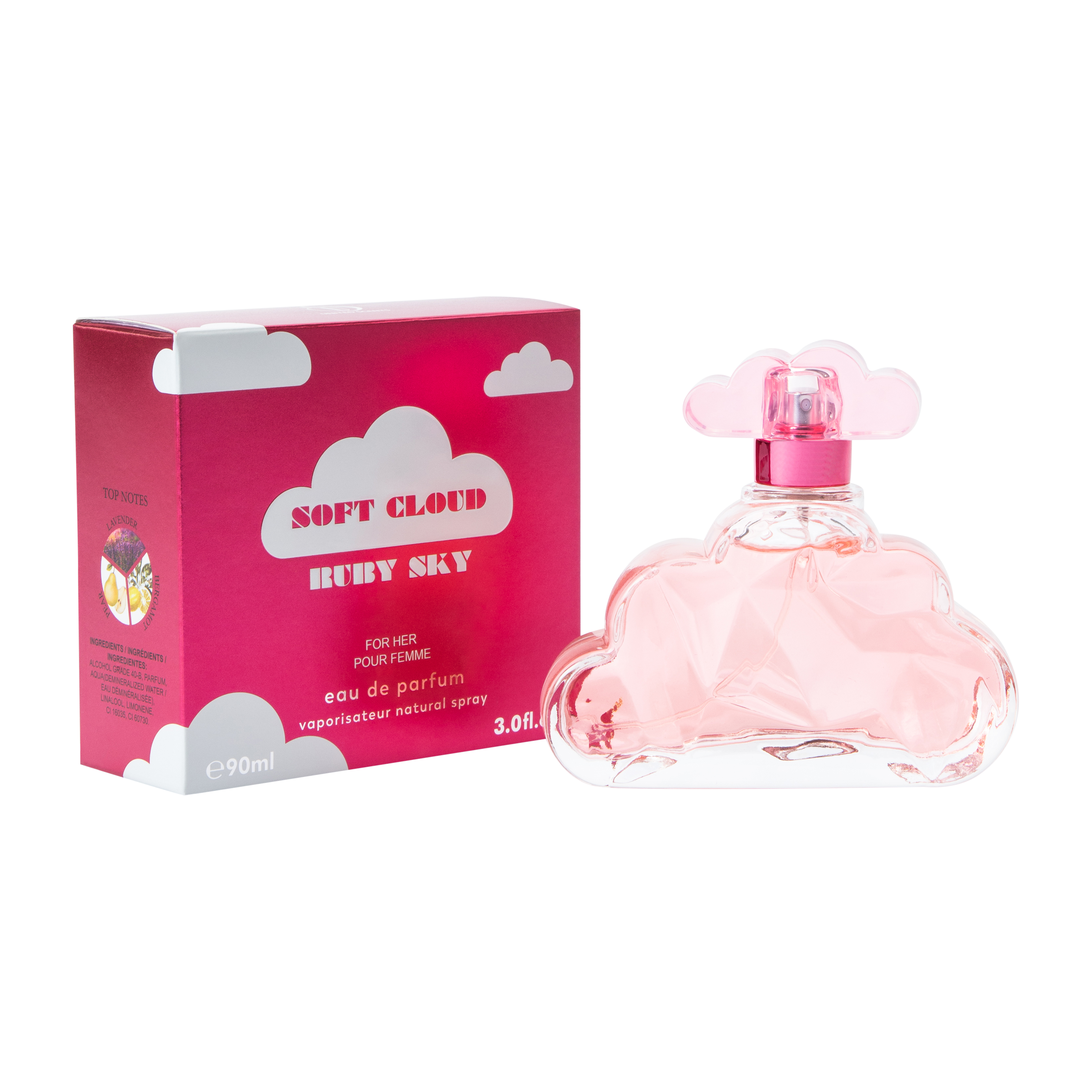 United Scents Soft Cloud Ruby Sky For Her EDP 3oz