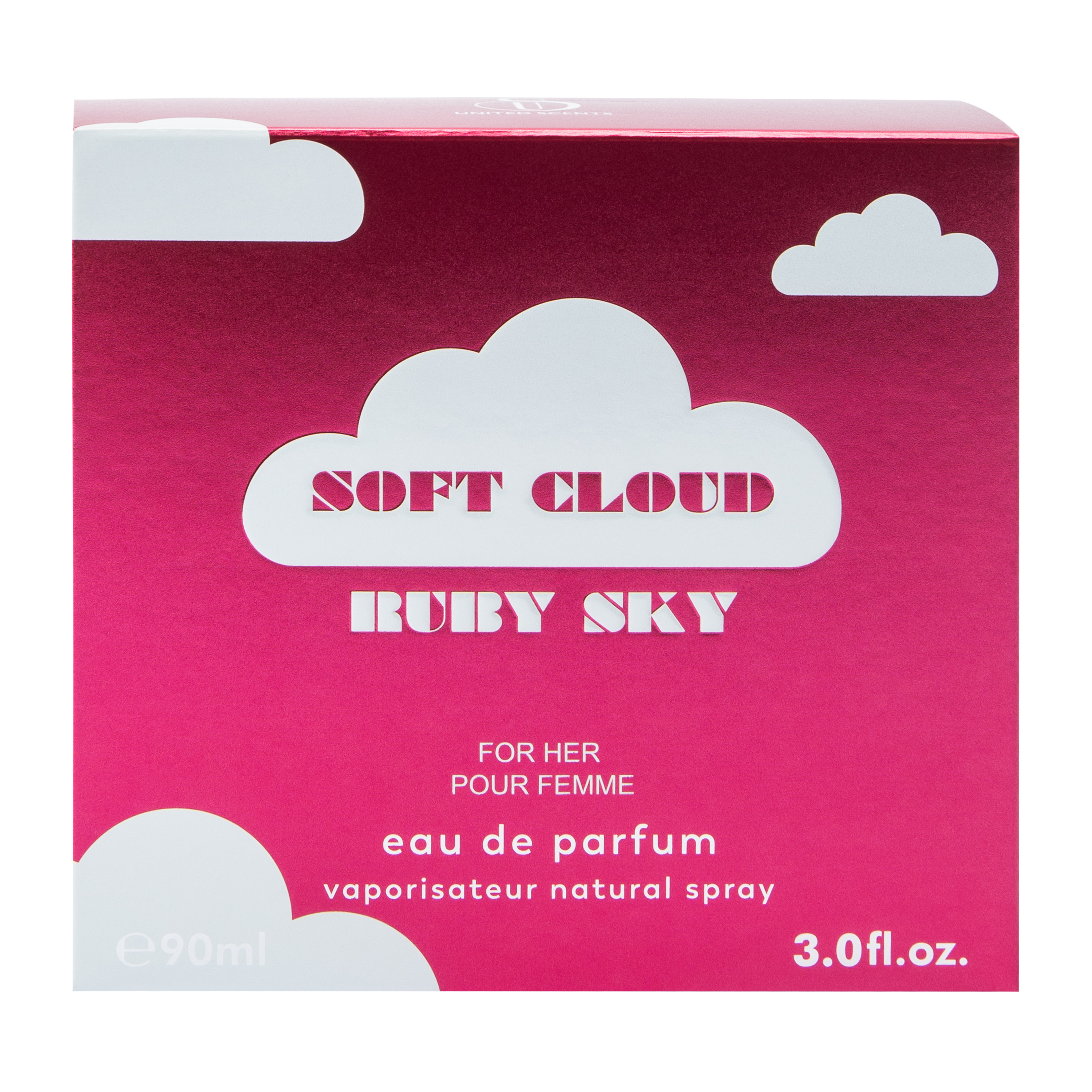 United Scents Soft Cloud Ruby Sky For Her EDP 3oz