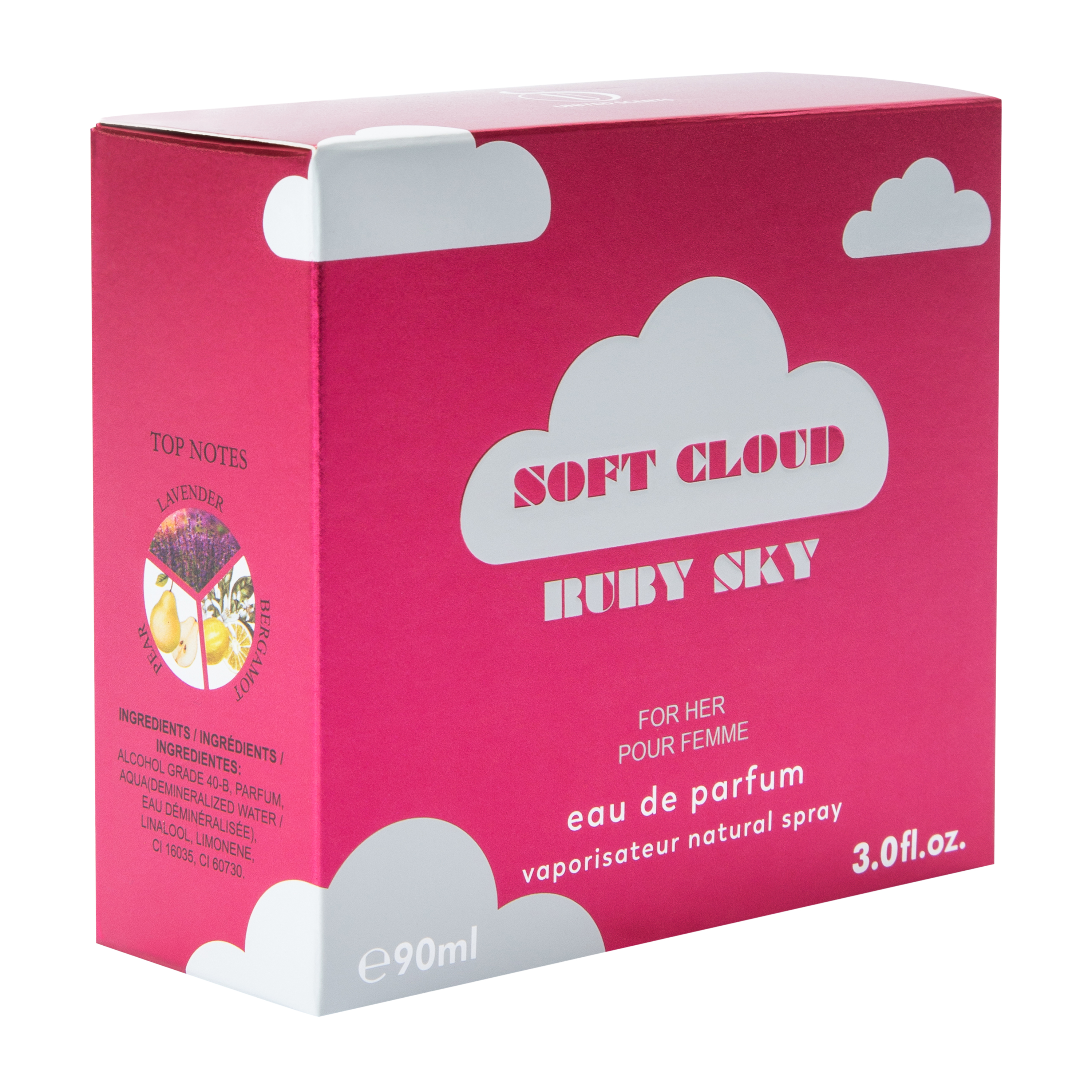 United Scents Soft Cloud Ruby Sky For Her EDP 3oz