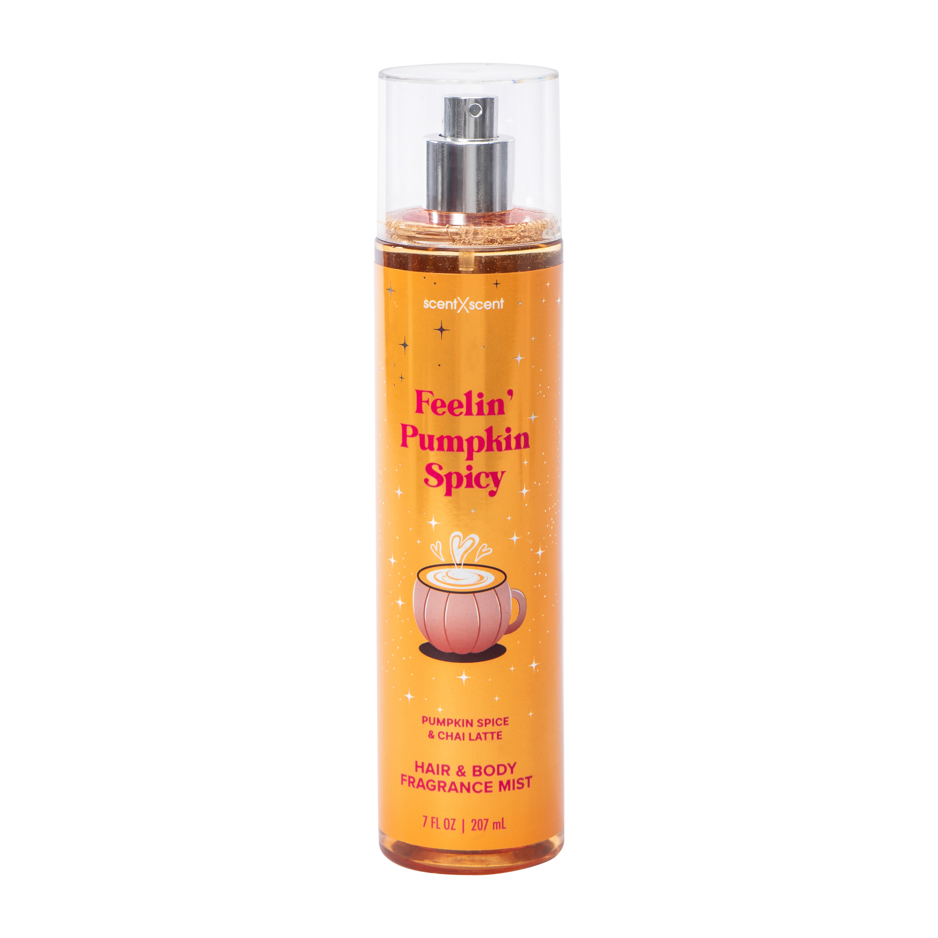 Feelin' Pumpkin Spicy Pumpkin Spice & Chai Latte Hair & Body Fragrance Mist 7oz