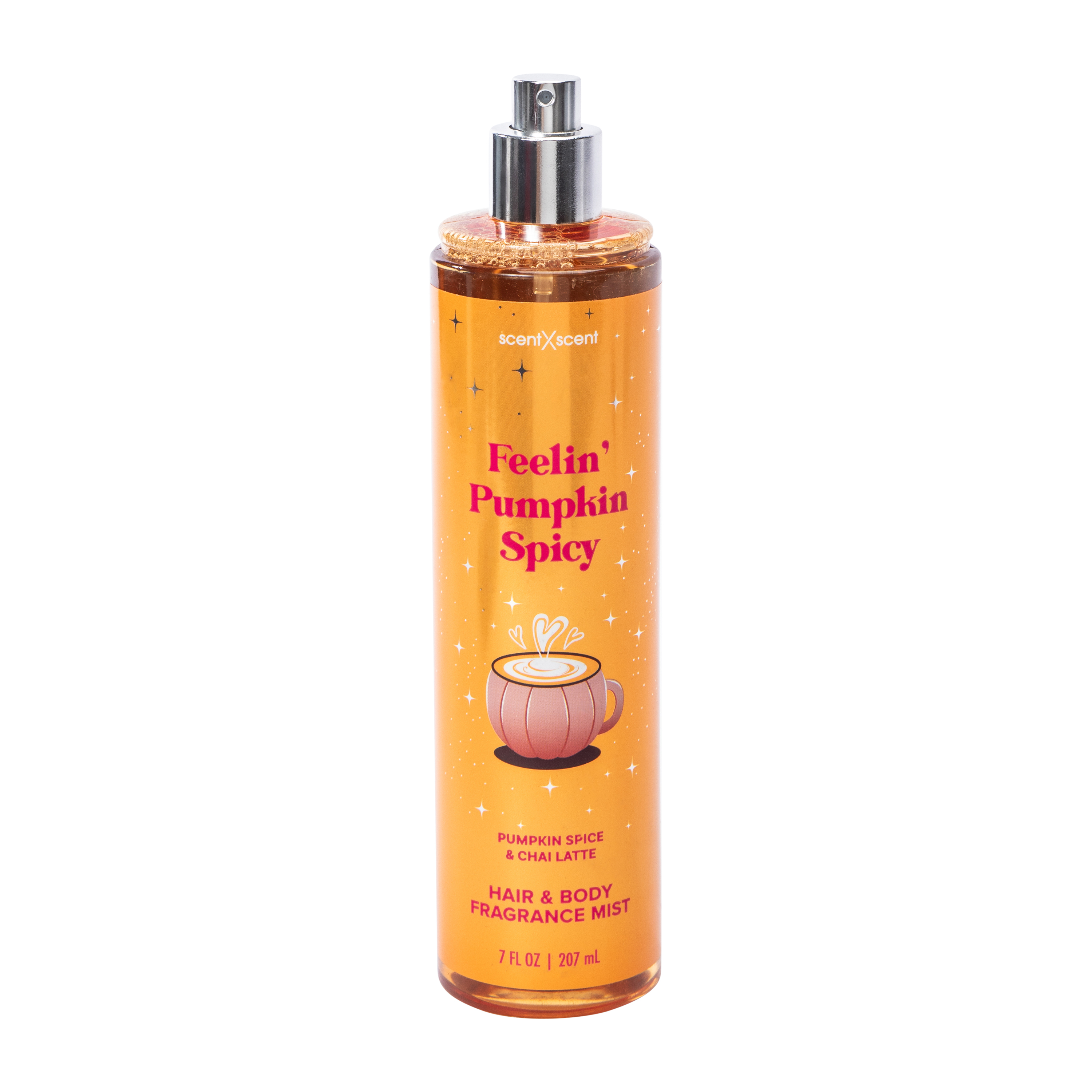 Feelin' Pumpkin Spicy Pumpkin Spice & Chai Latte Hair & Body Fragrance Mist 7oz