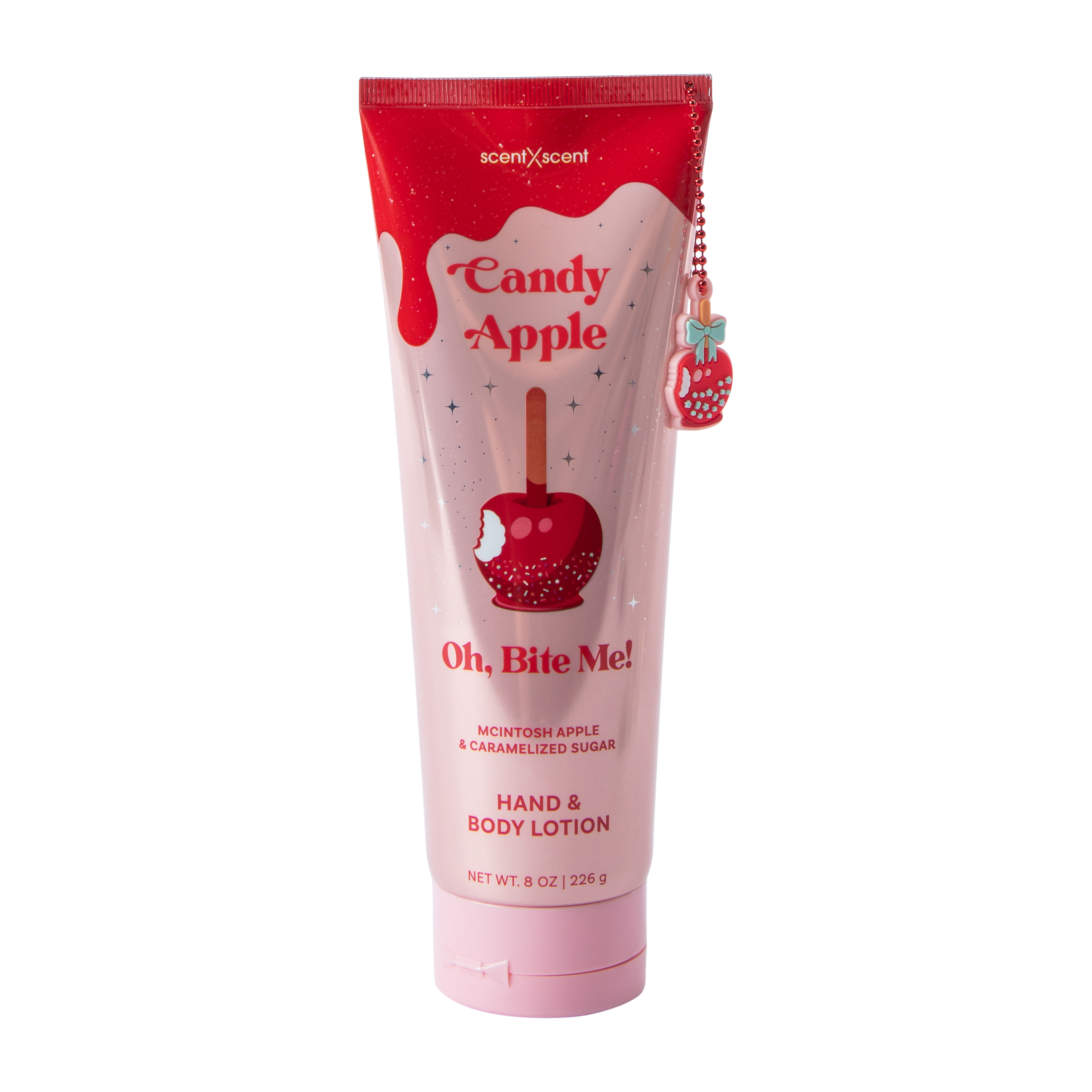 Oh, Bite Me! Candy Apple Mcintosh Apple & Caramelized Sugar Hand & Body Lotion 8oz