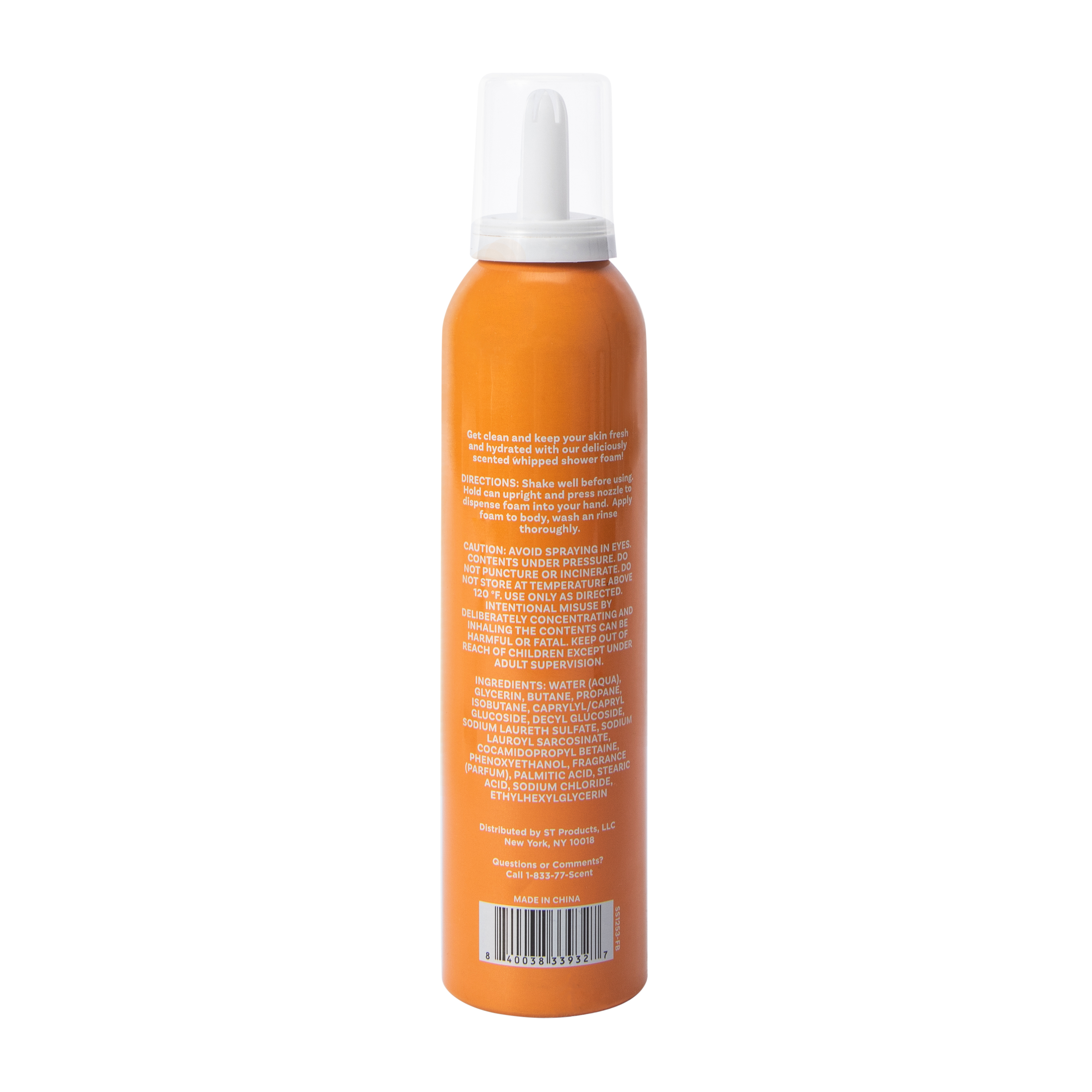 Feelin' Pumpkin Spicy Pumpkin Spice & Chai Latte Whipped Shower Foam 8.4oz