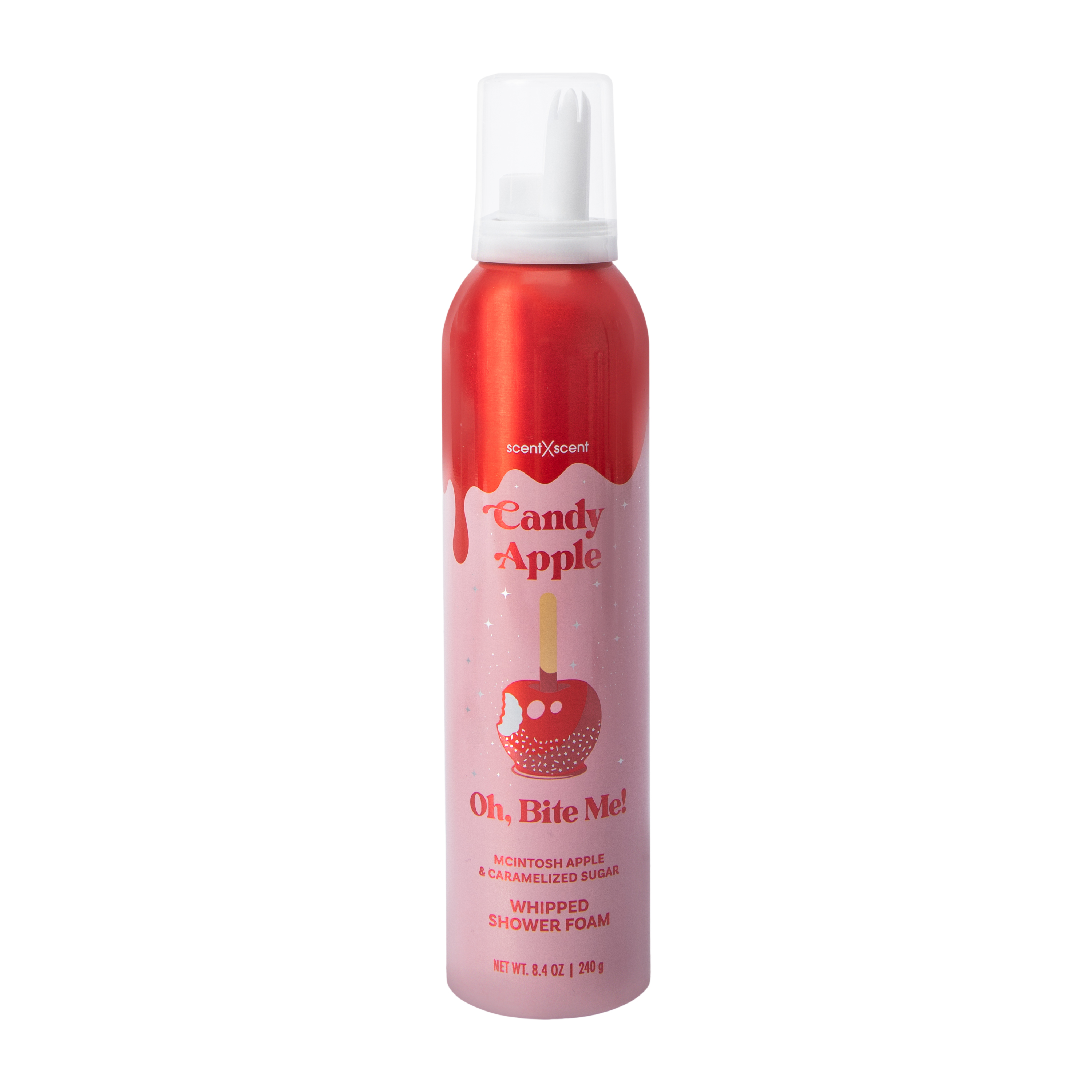 Candy Apple Oh, Bite Me! Mcintosh Apple & Caramelized Sugar Whipped Shower Foam 8.4oz