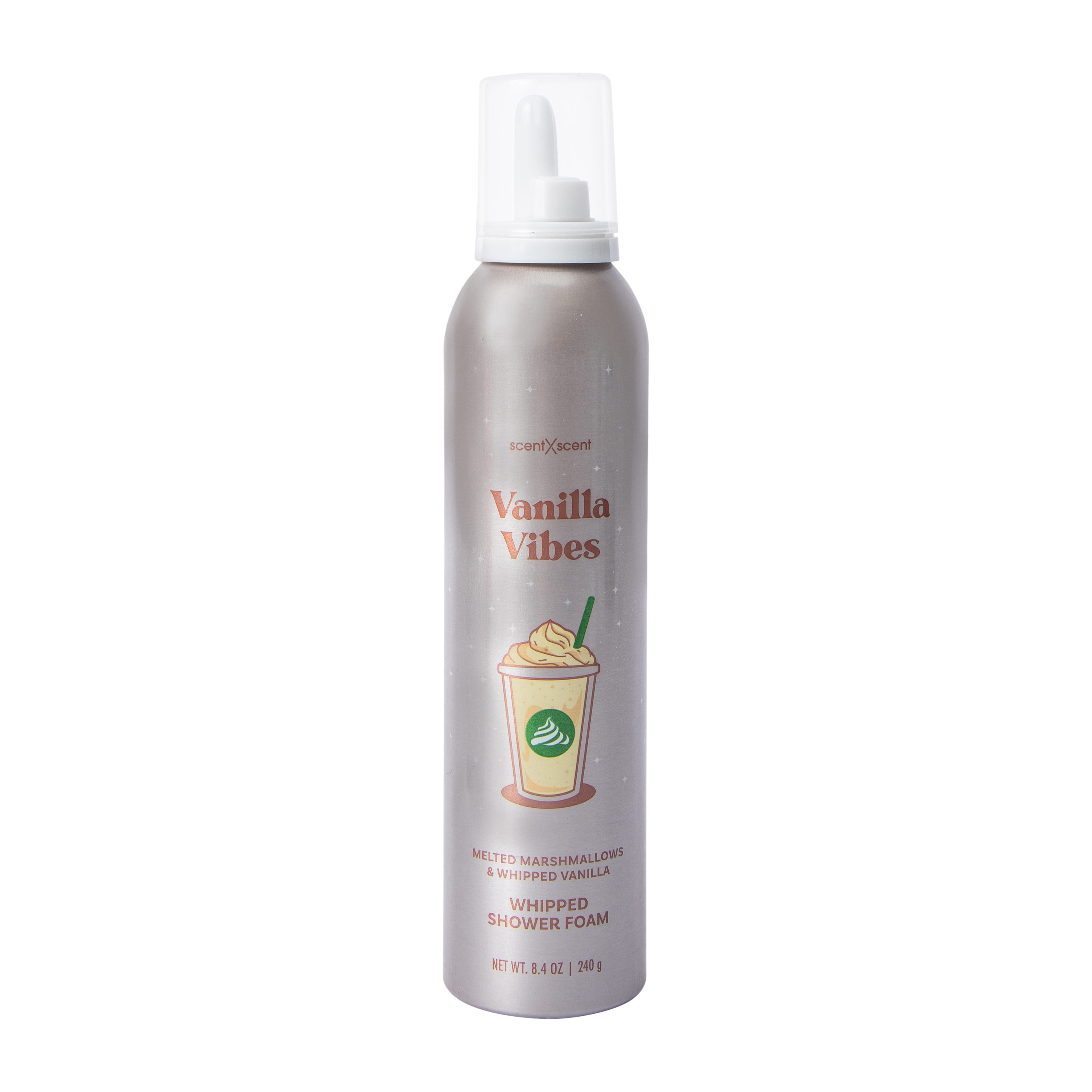 Vanilla Vibes Melted Marshmallows & Whipped Vanilla Whipped Shower Foam 8.4oz