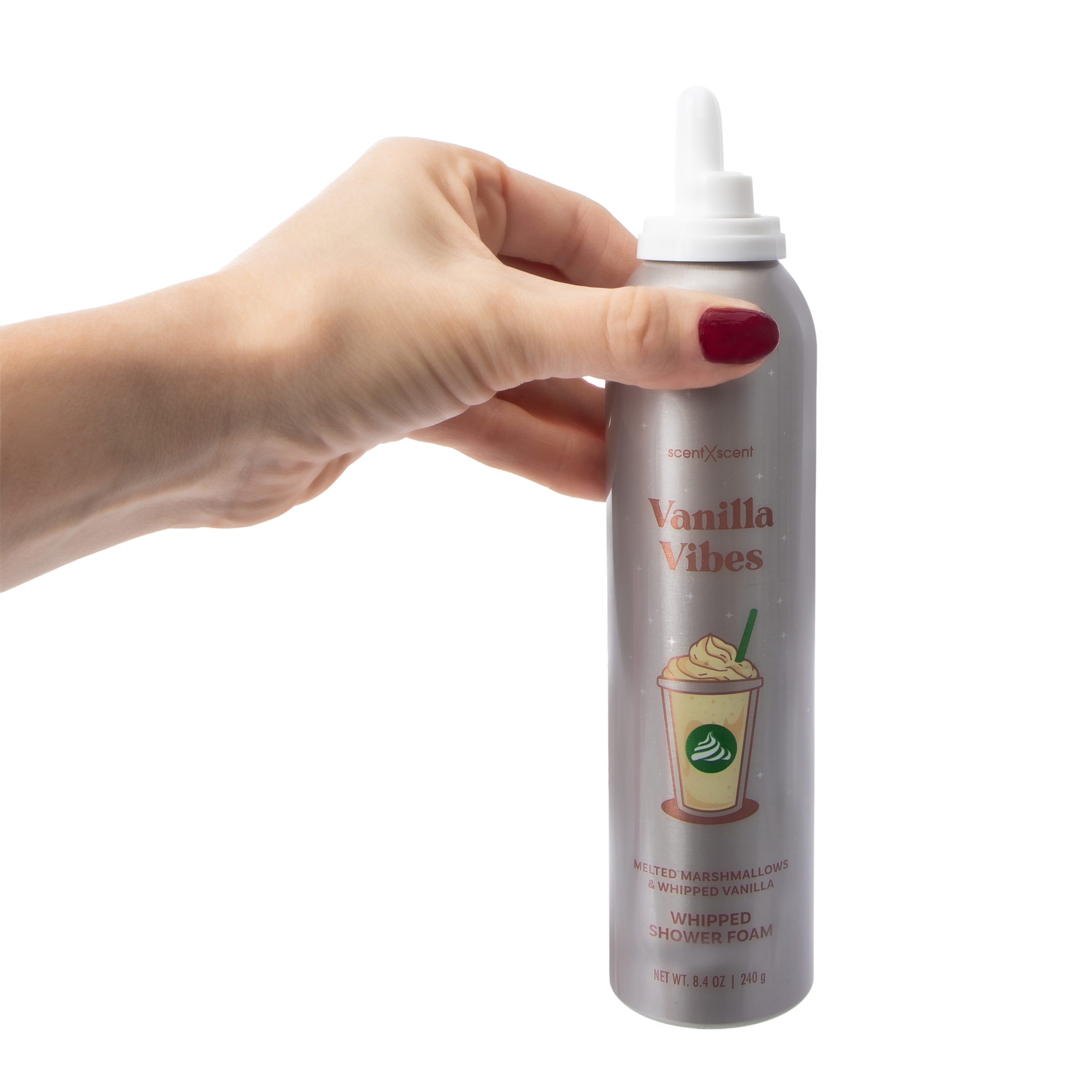 Vanilla Vibes Melted Marshmallows & Whipped Vanilla Whipped Shower Foam 8.4oz
