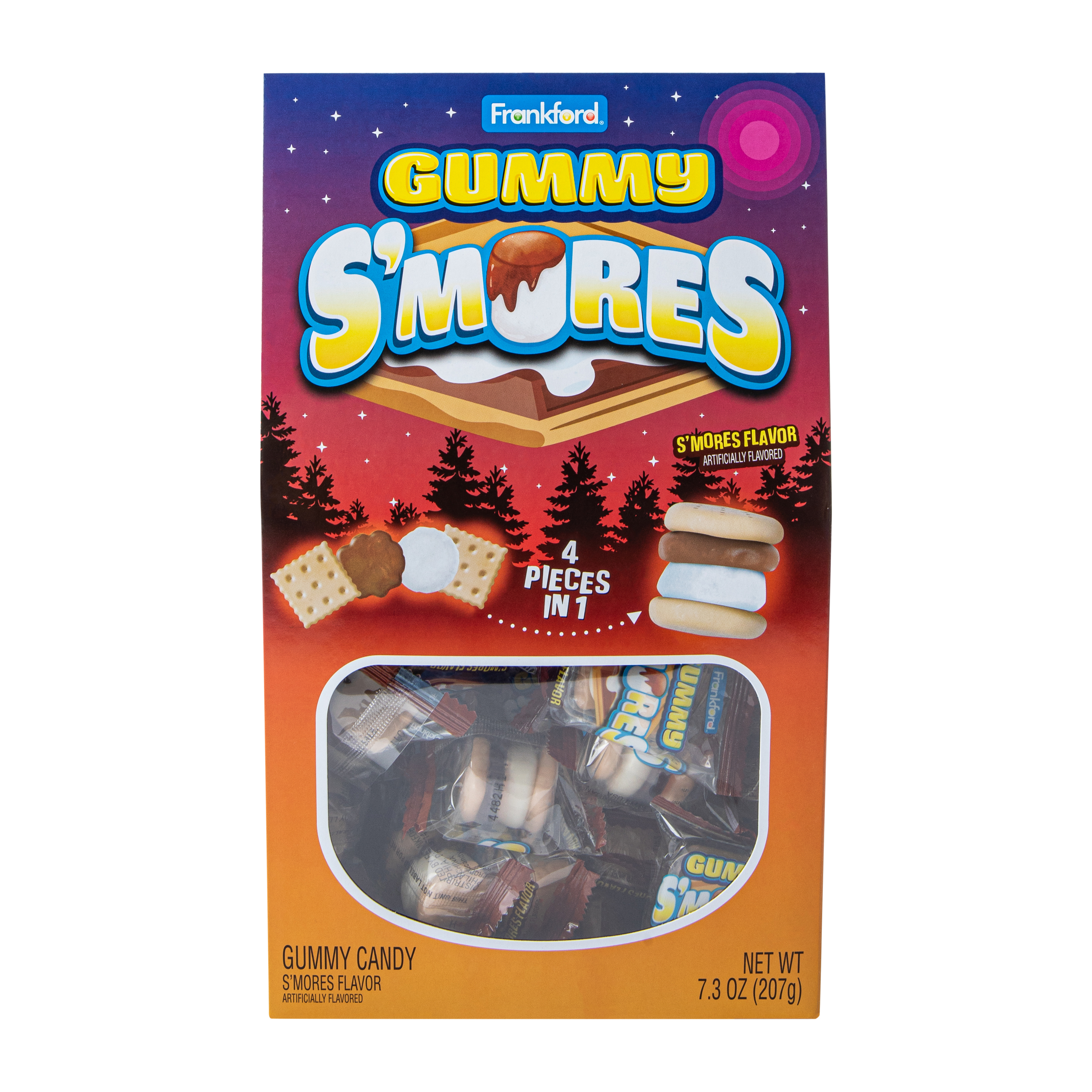 Gummy S'mores Candy 7.3oz