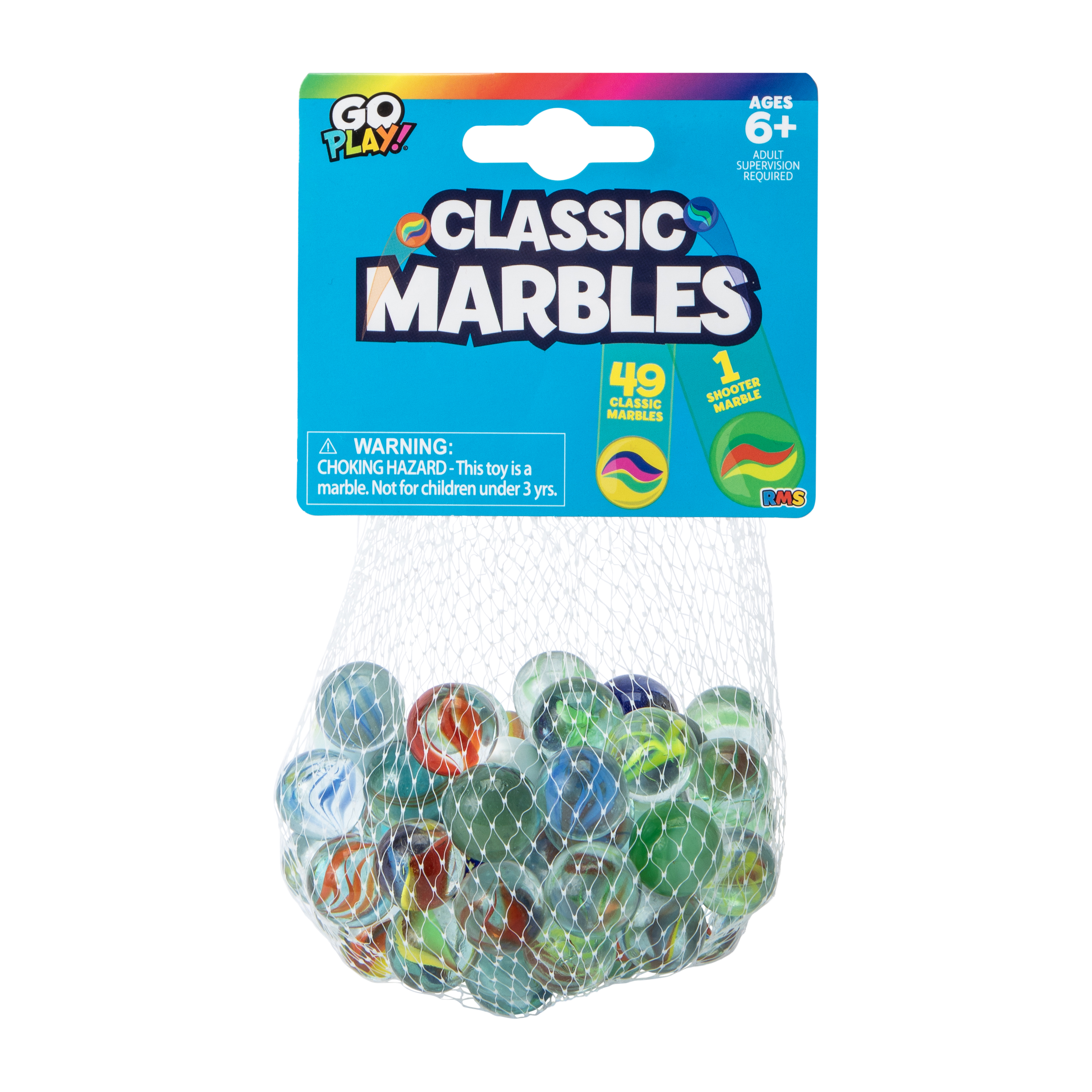 Classic Marbles 50-Pack