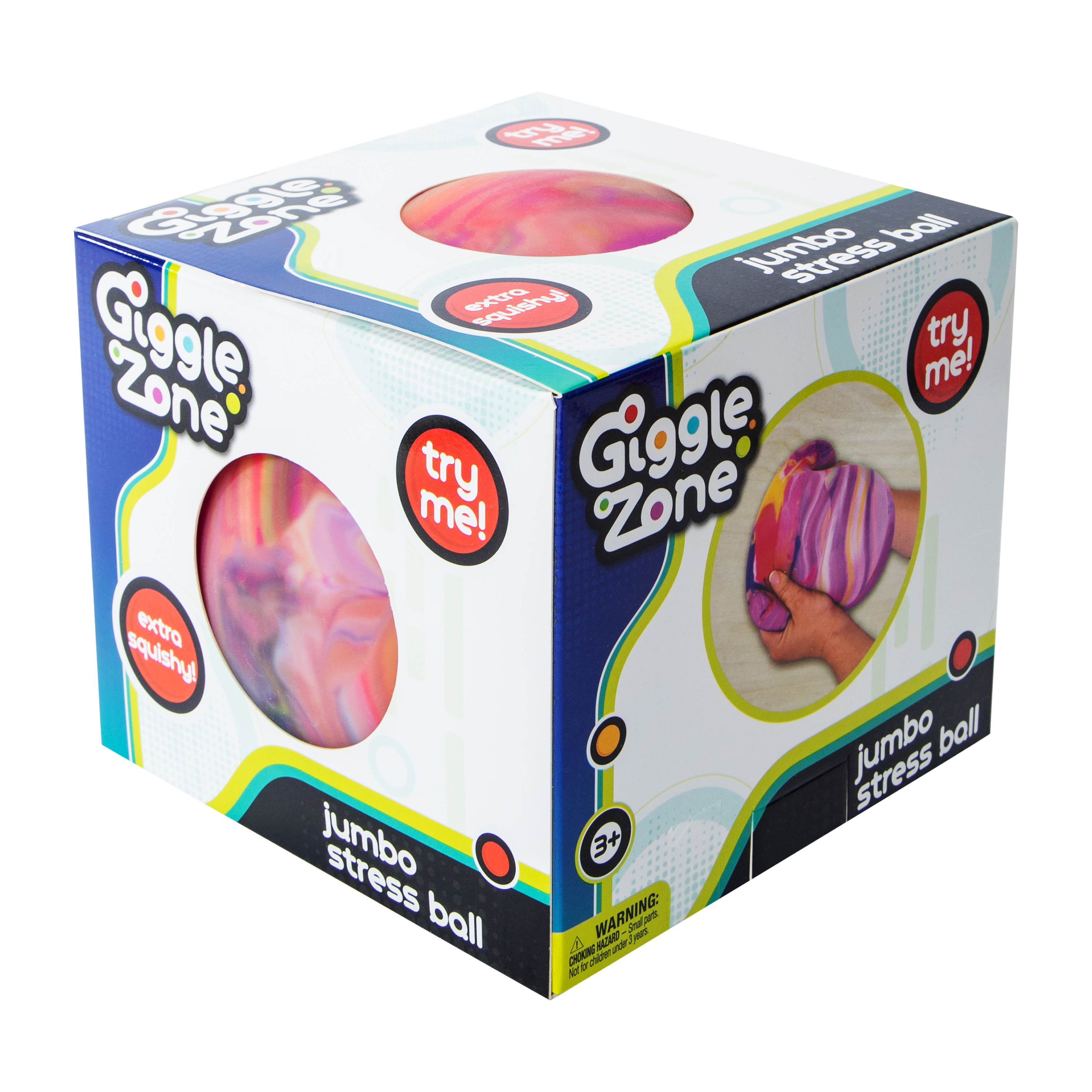 Giggle Zone Jumbo Stress Ball 8in
