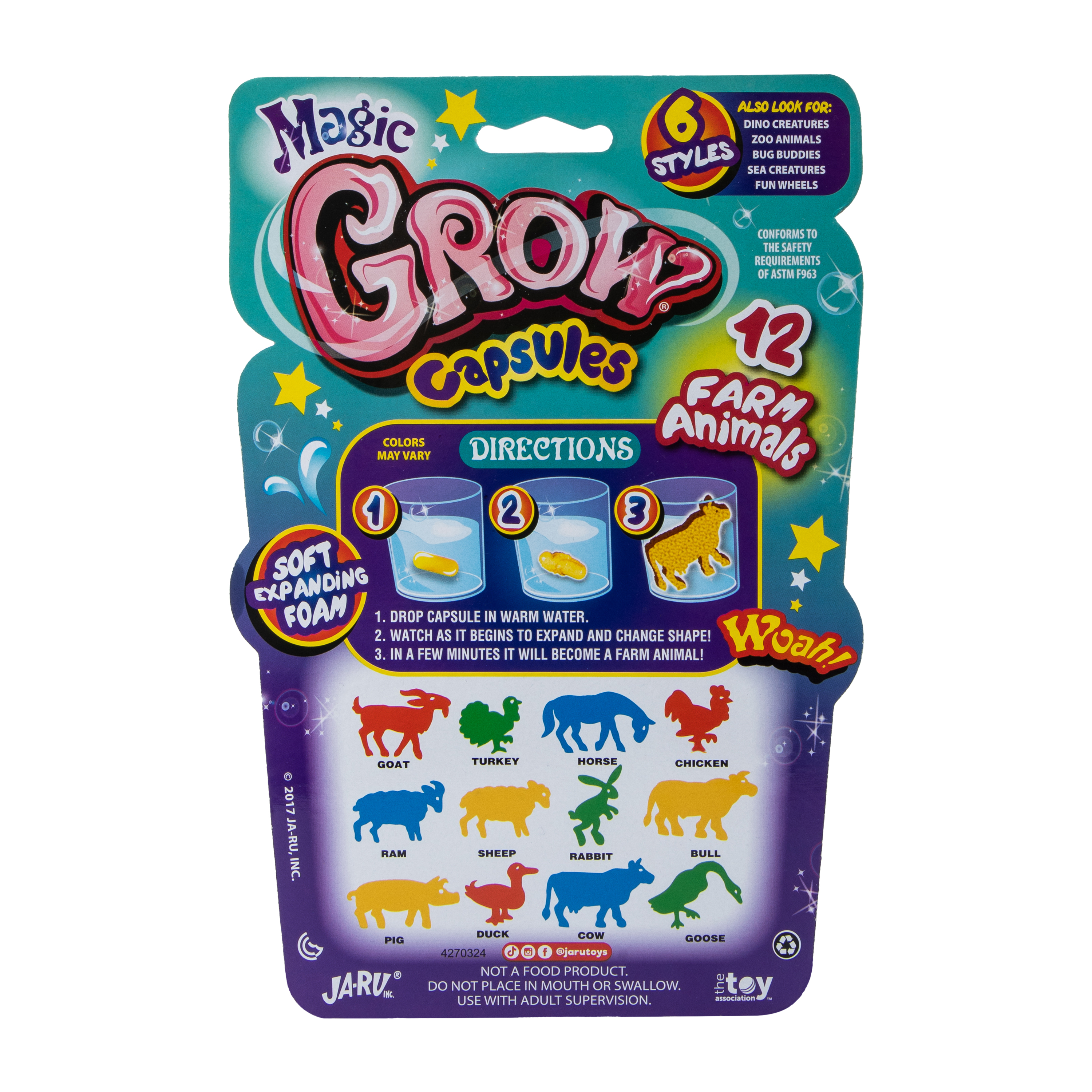 Magic Grow® Capsules 12-Pcs (Styles May Vary)
