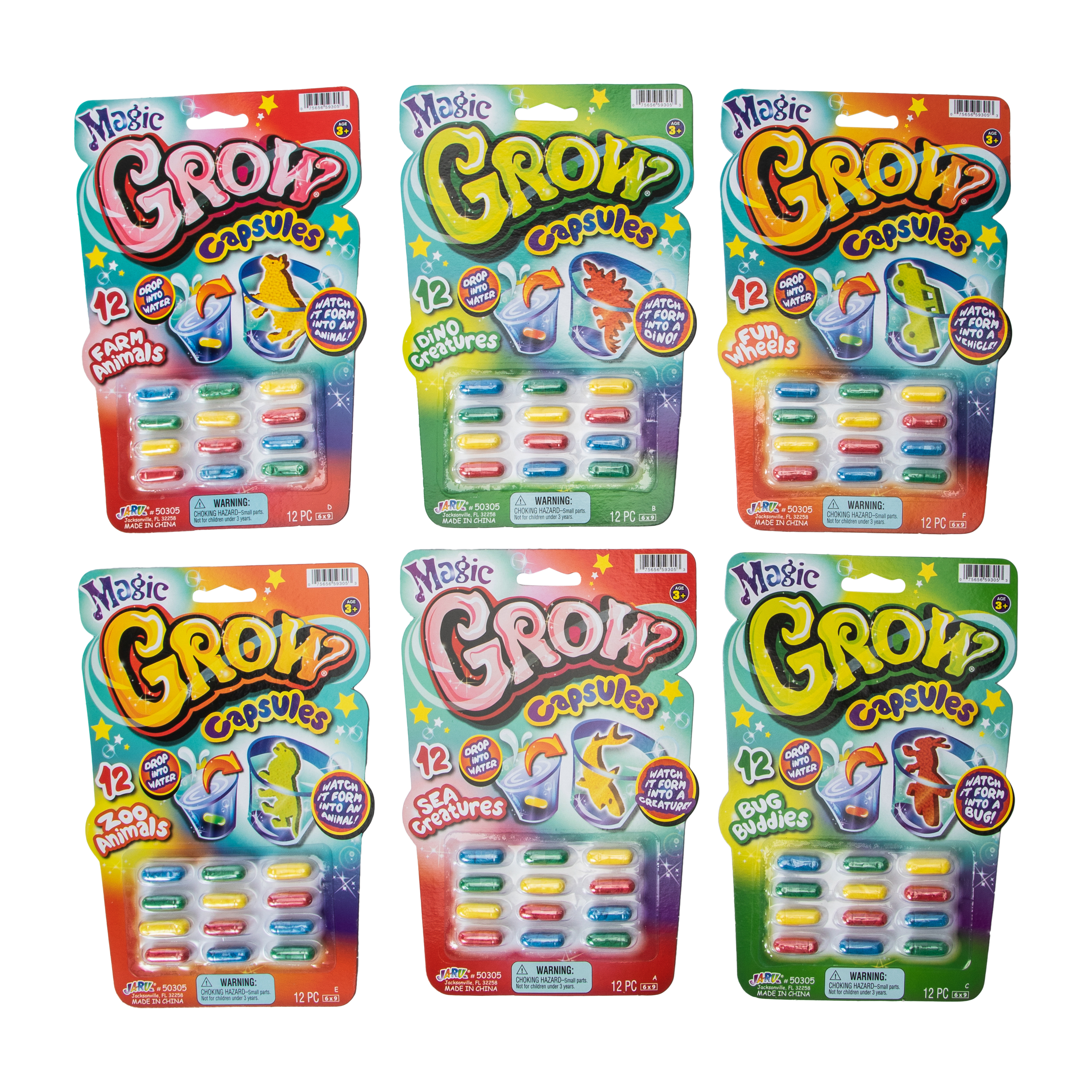 Magic Grow® Capsules 12-Pcs (Styles May Vary)