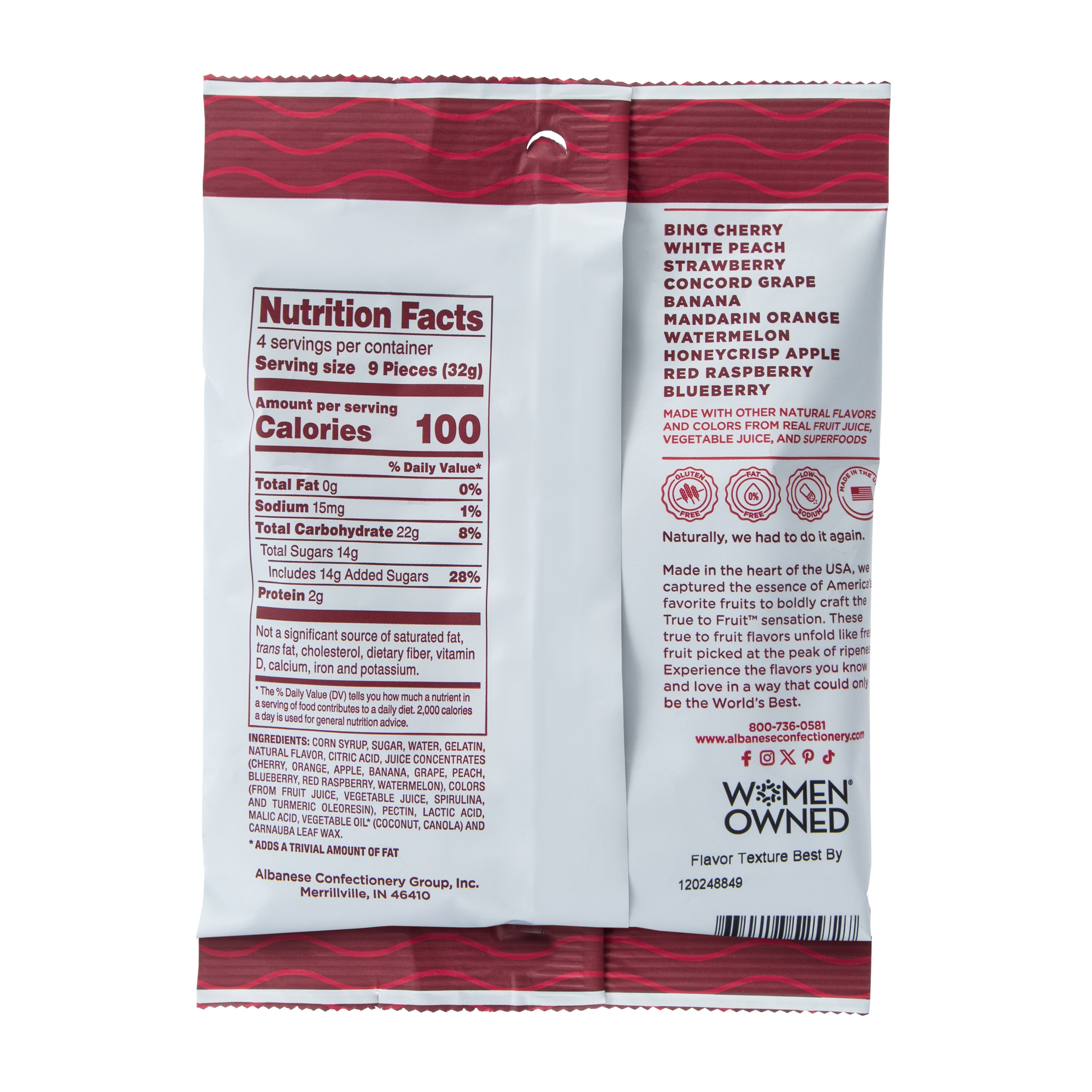 Albanese® True To Fruit™ Gummies 5oz
