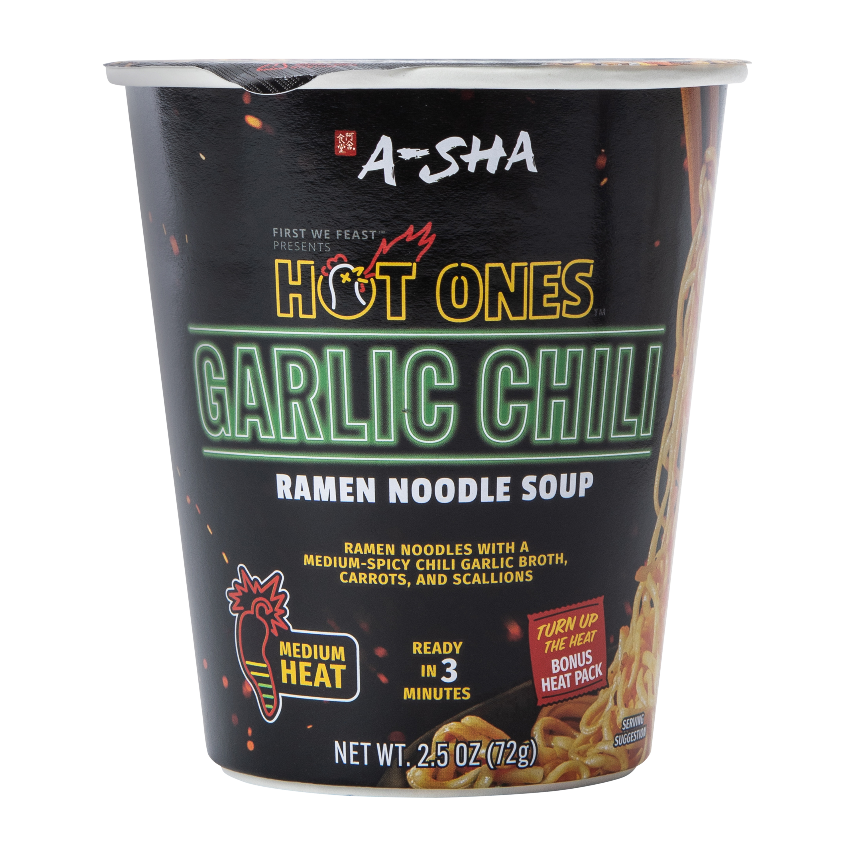 Hot Ones™ Garlic Chili Ramen Noodle Soup 2.5oz