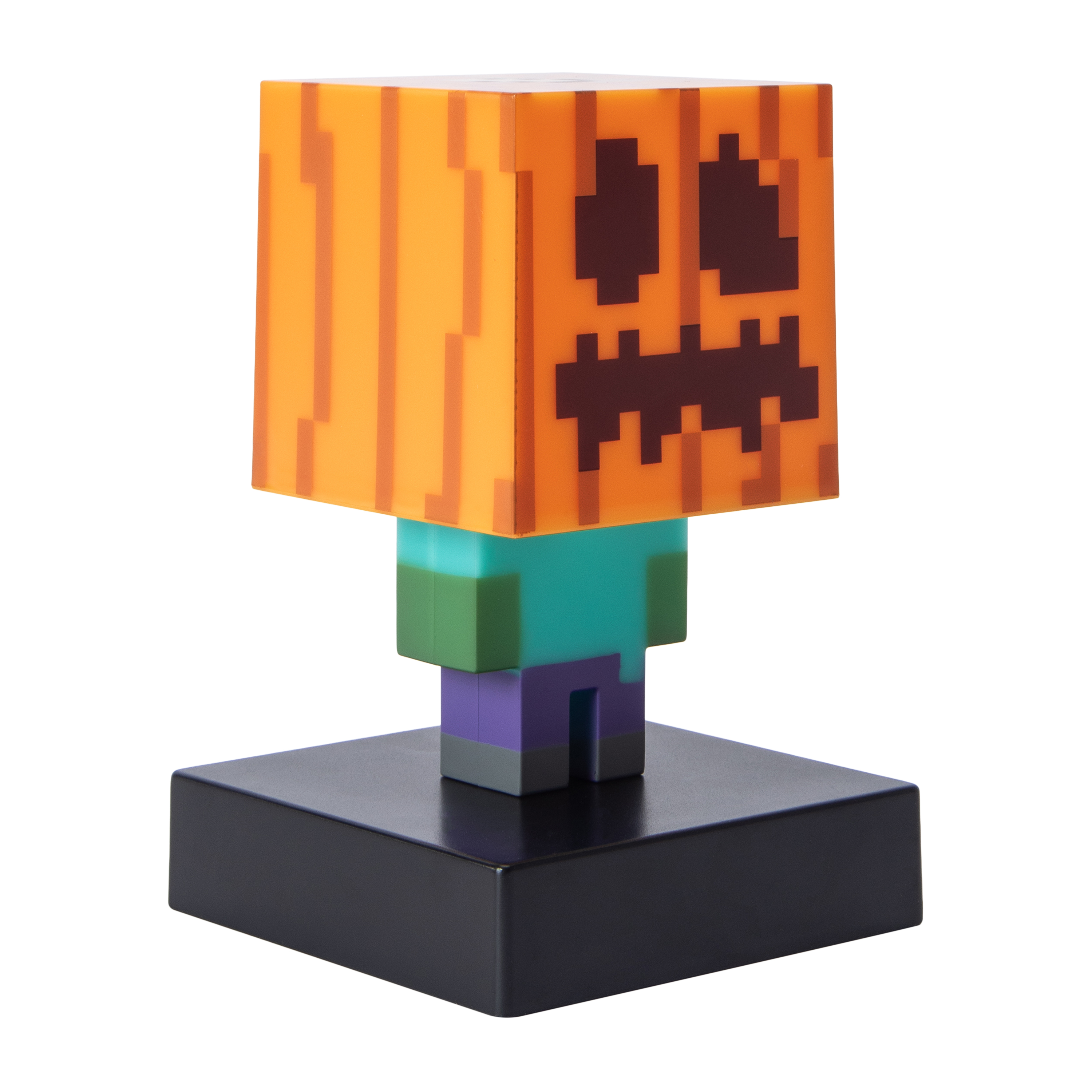 Paladone® Minecraft Halloween Carved Pumpkin Zombie Icon Lights