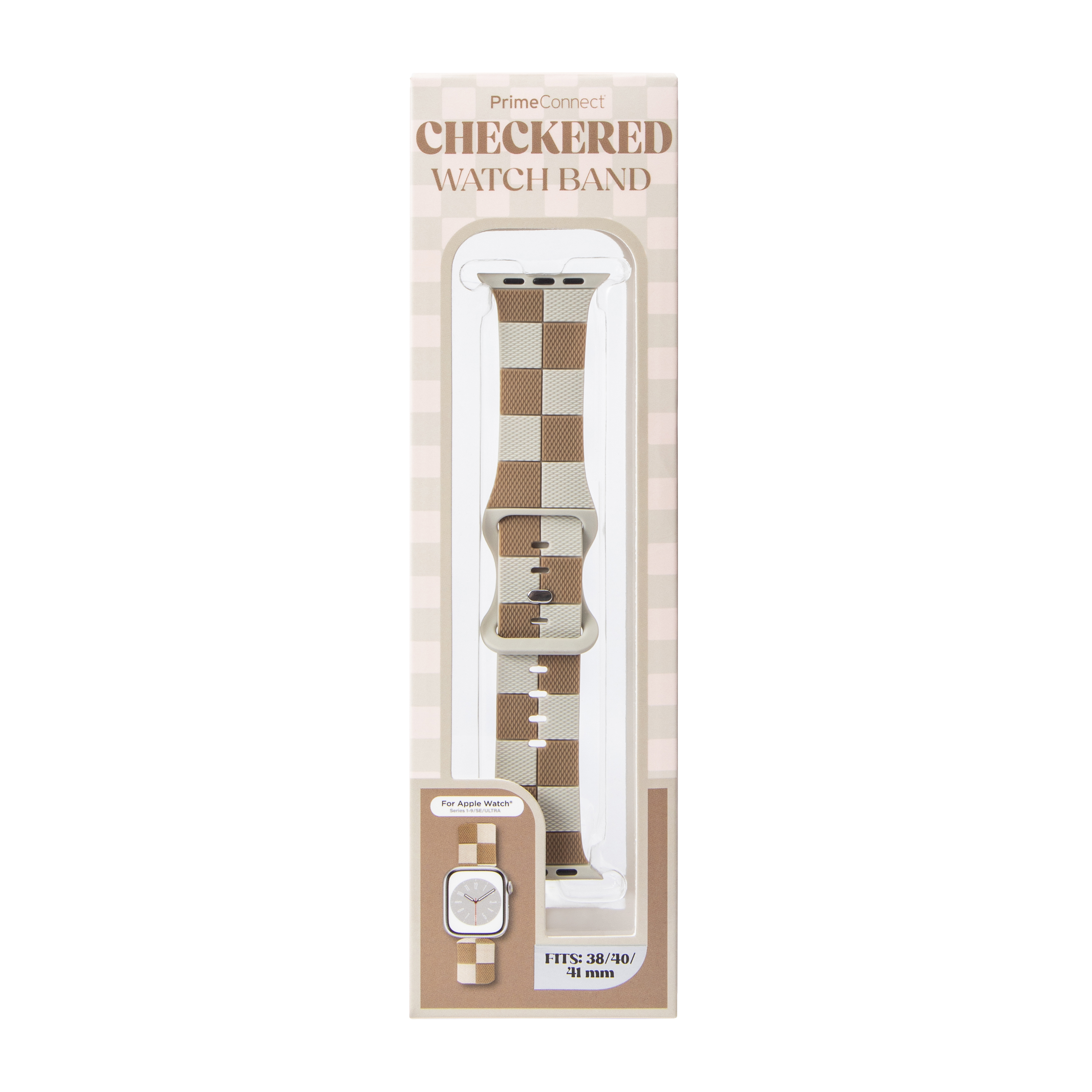 Checkered Watch Band For Apple Watch®