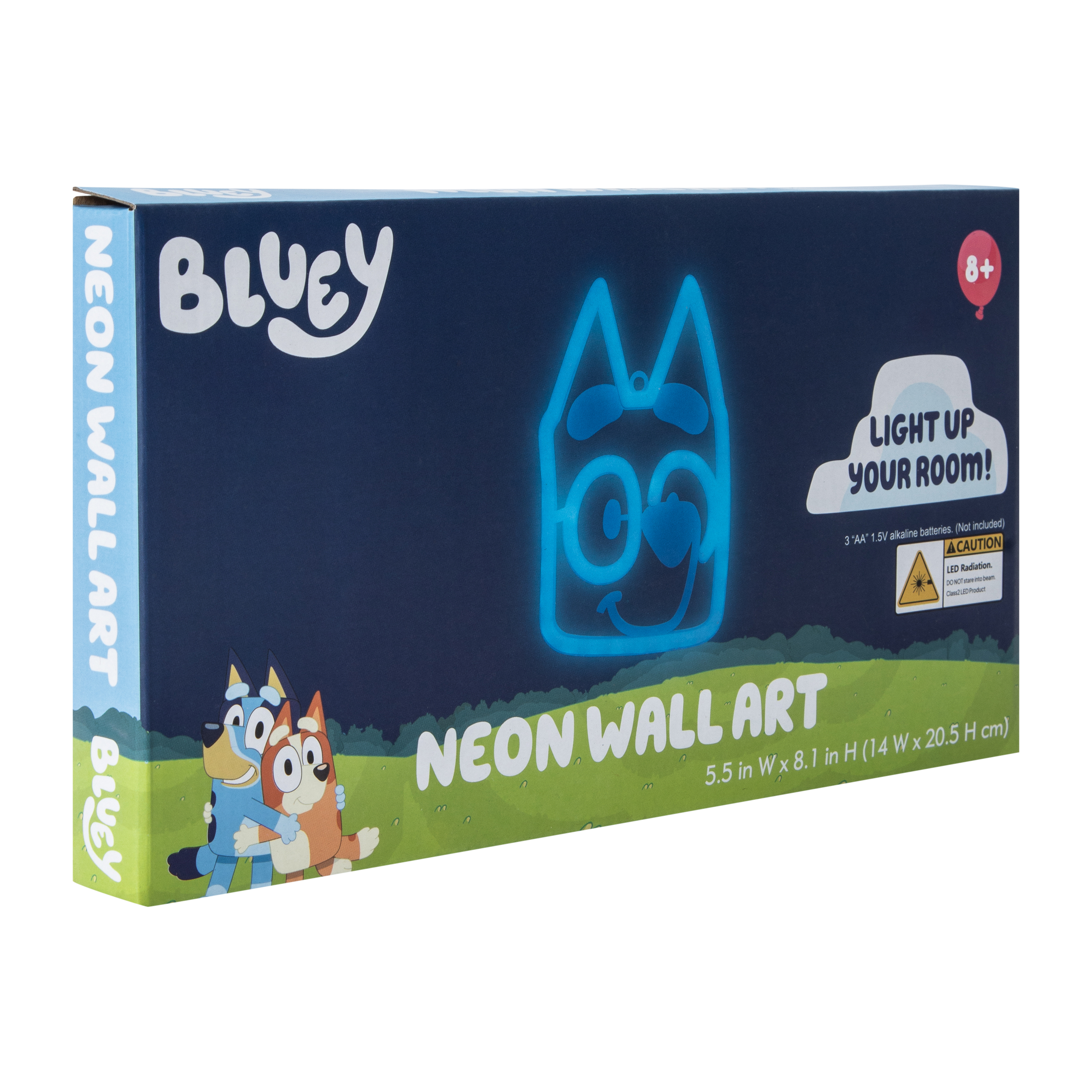 Bluey™ Neon Wall Art