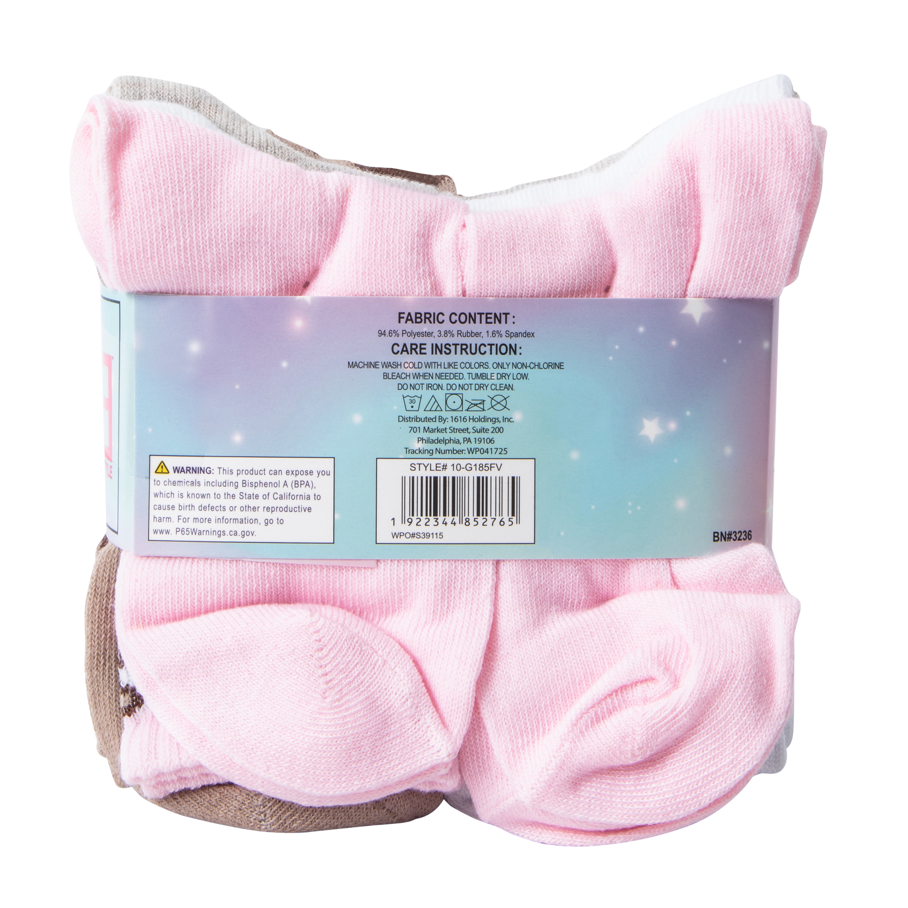 Girls Mid Crew Socks 10-Pairs