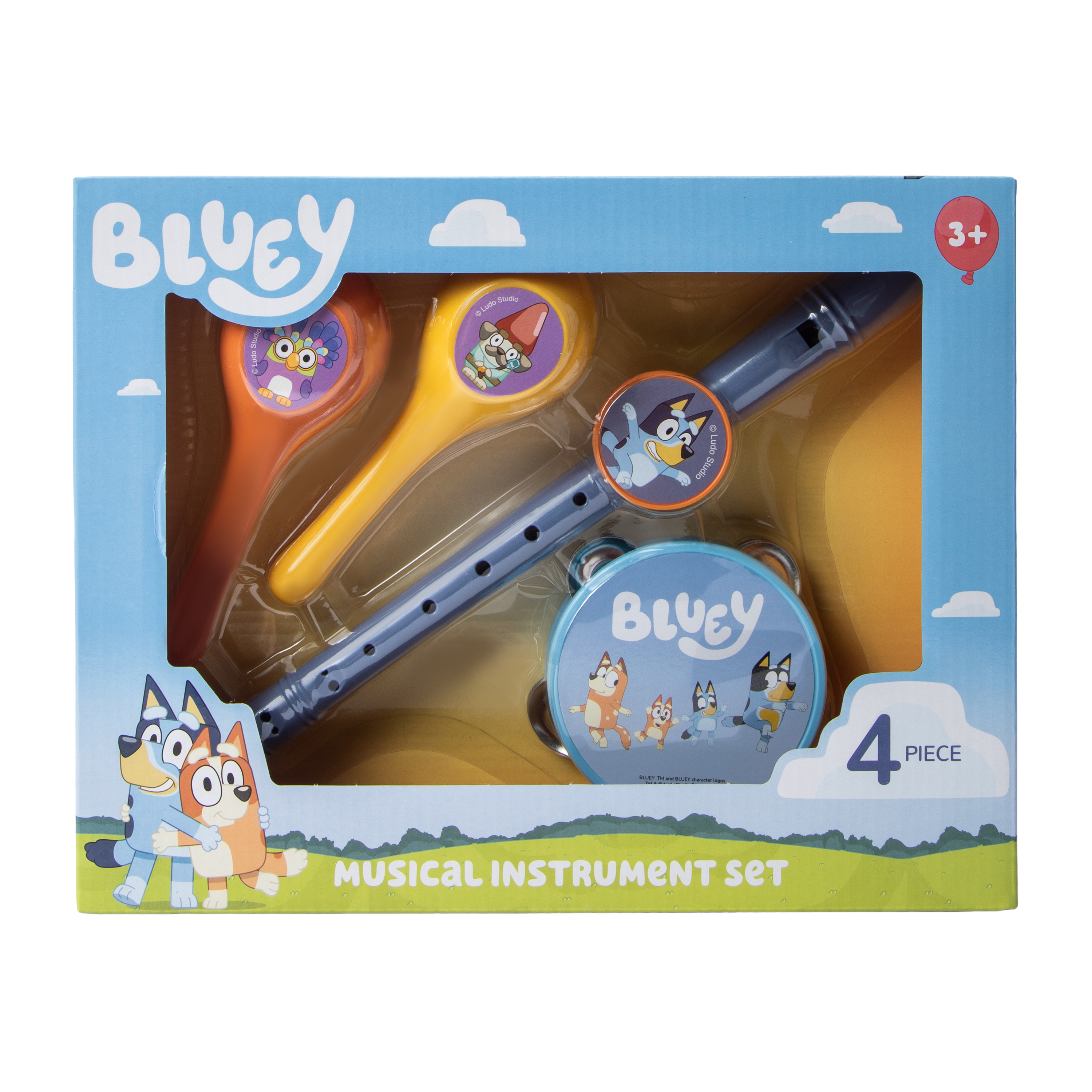 Bluey™ Musical Instrument Set 4-Count
