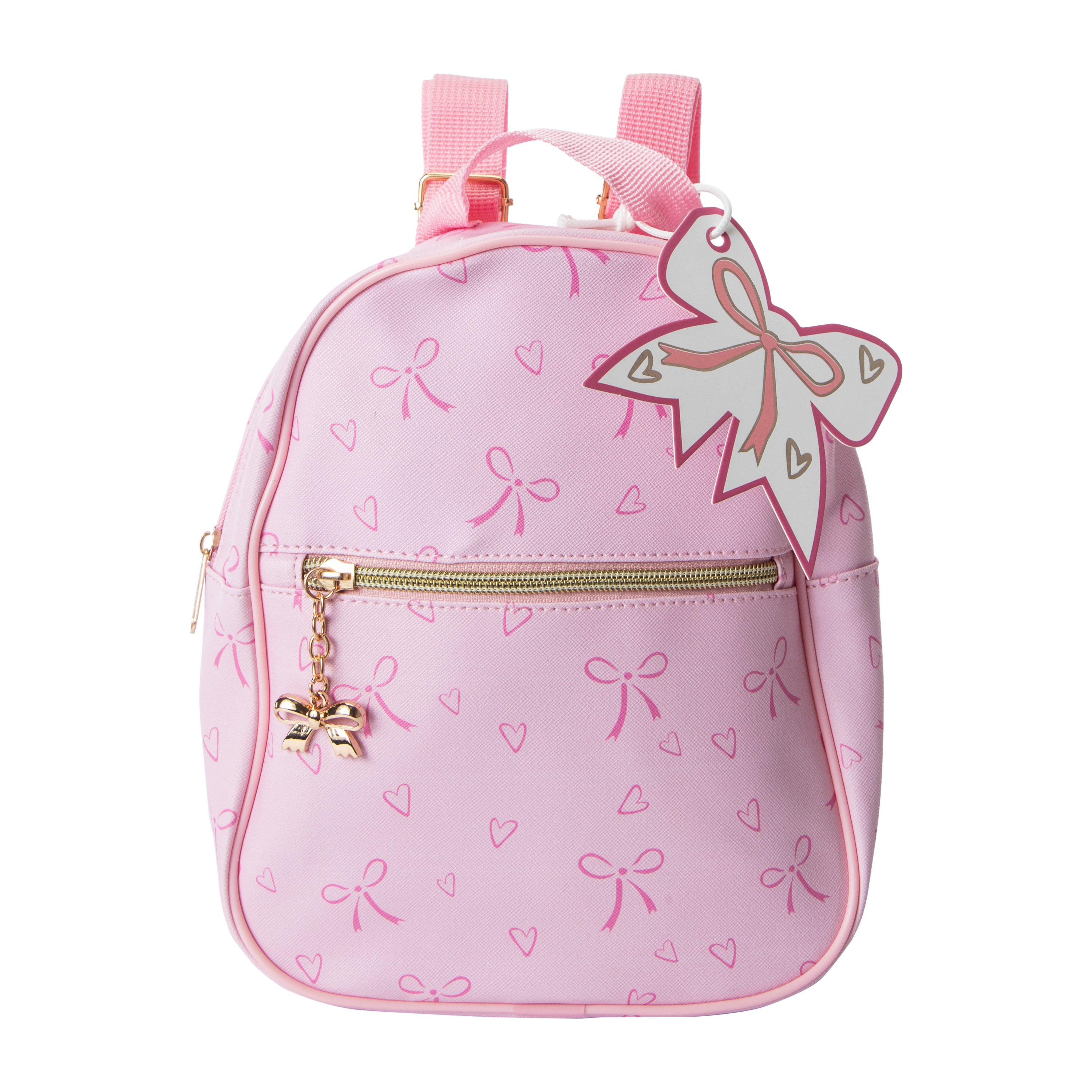 Printed Mini Backpack With Charm | Five Below Printed Mini Backpack With Charm | Five Below