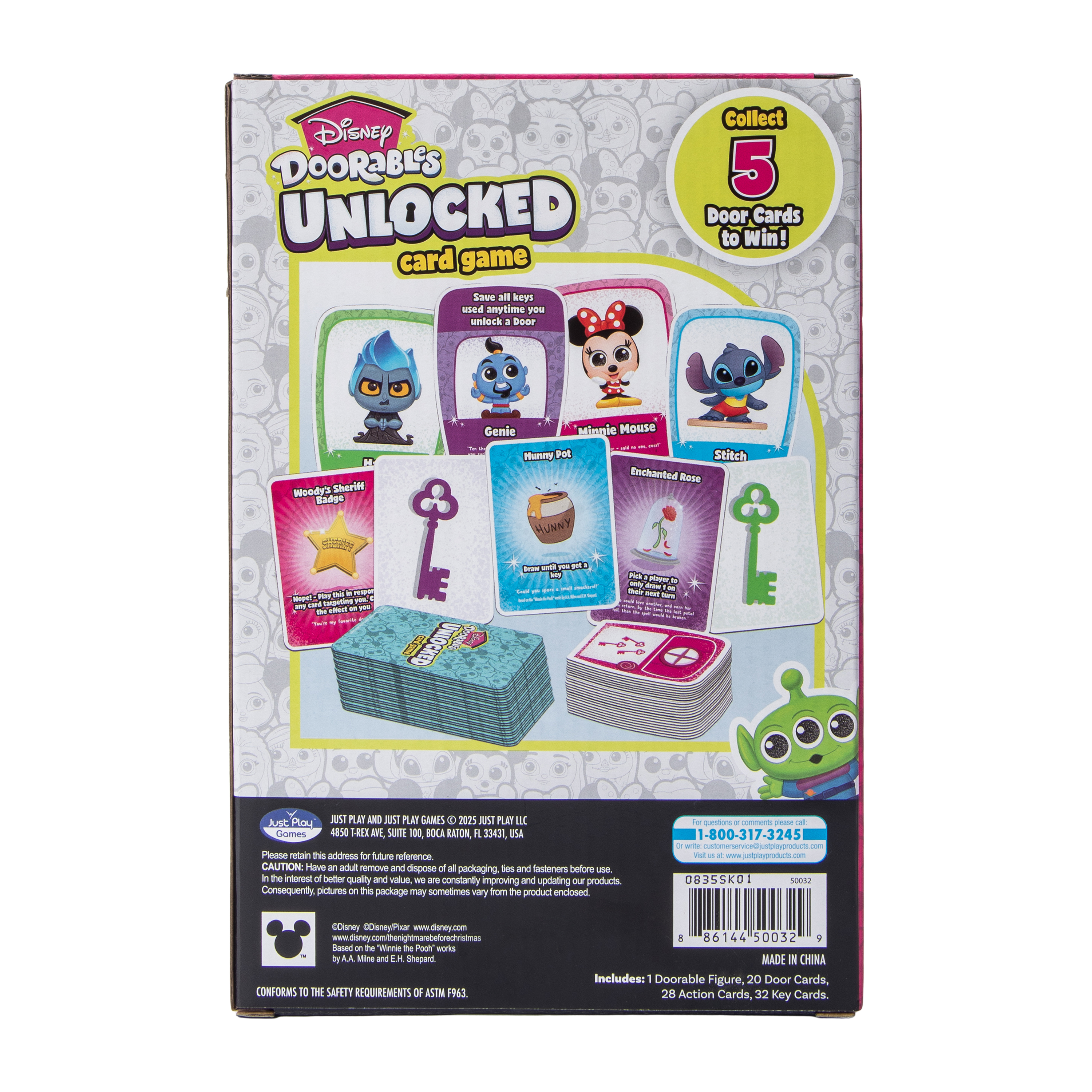 Disney Doorables Unlocked Card Game Set