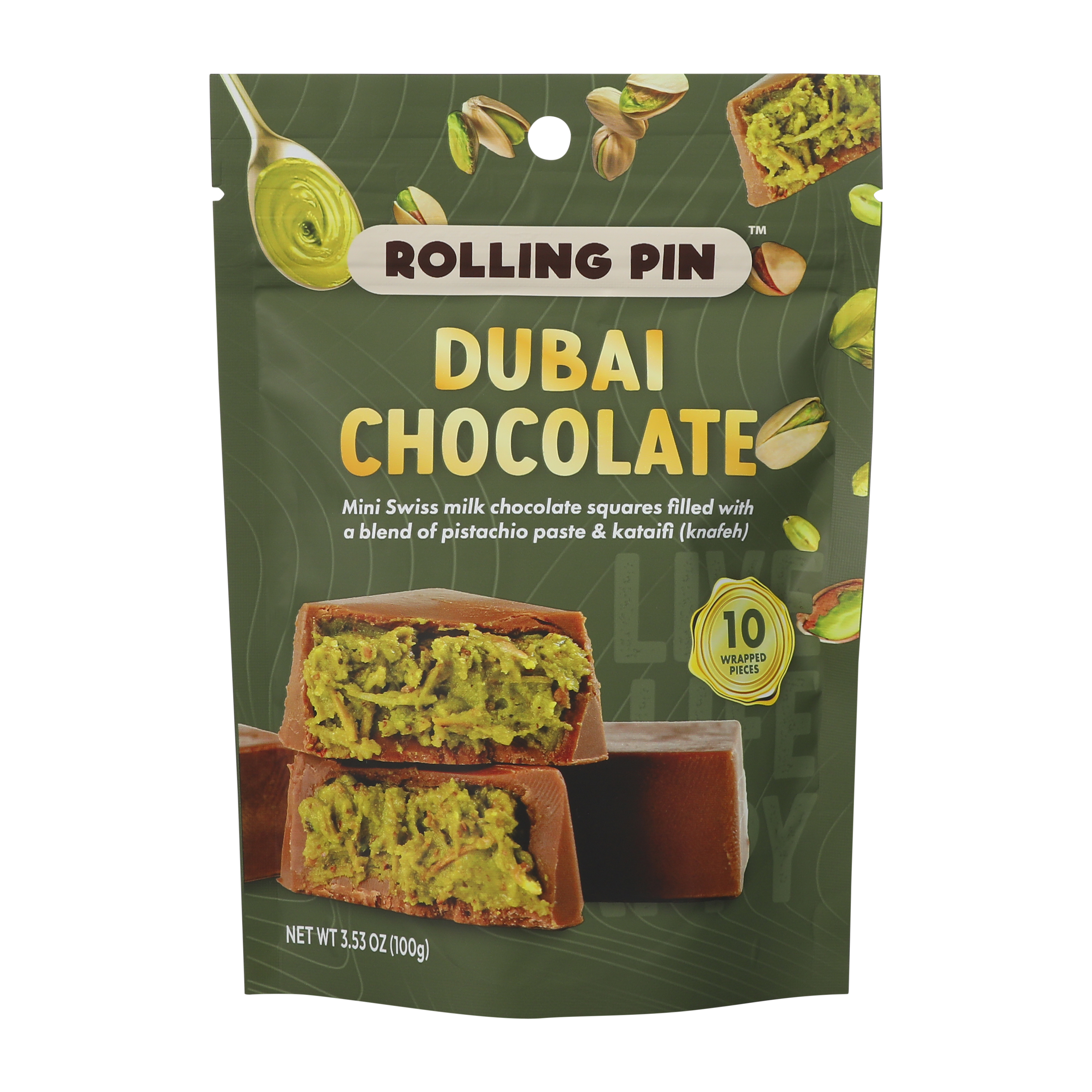 Rolling Pin™ Dubai Chocolate 3.53oz