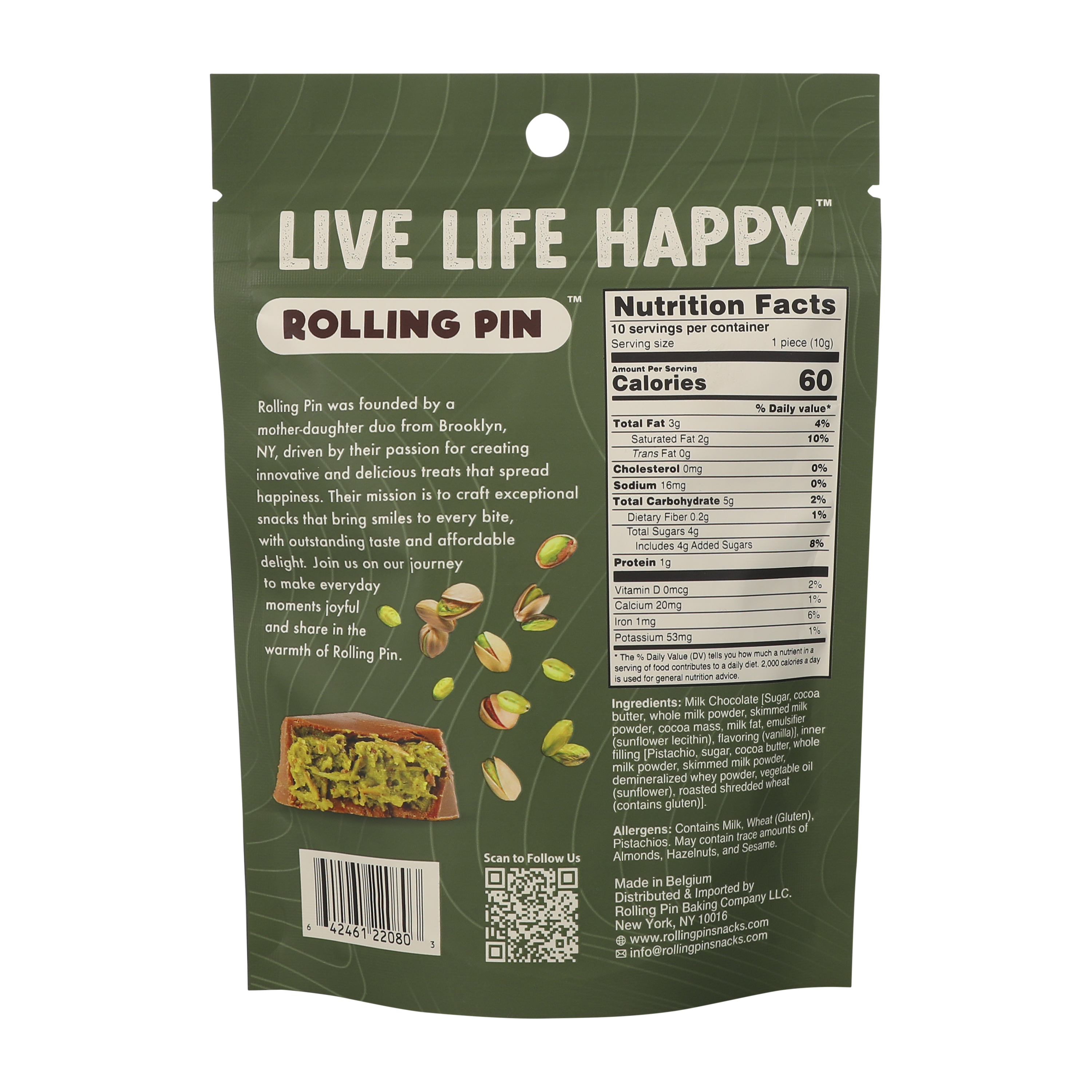Rolling Pin™ Dubai Chocolate 3.53oz