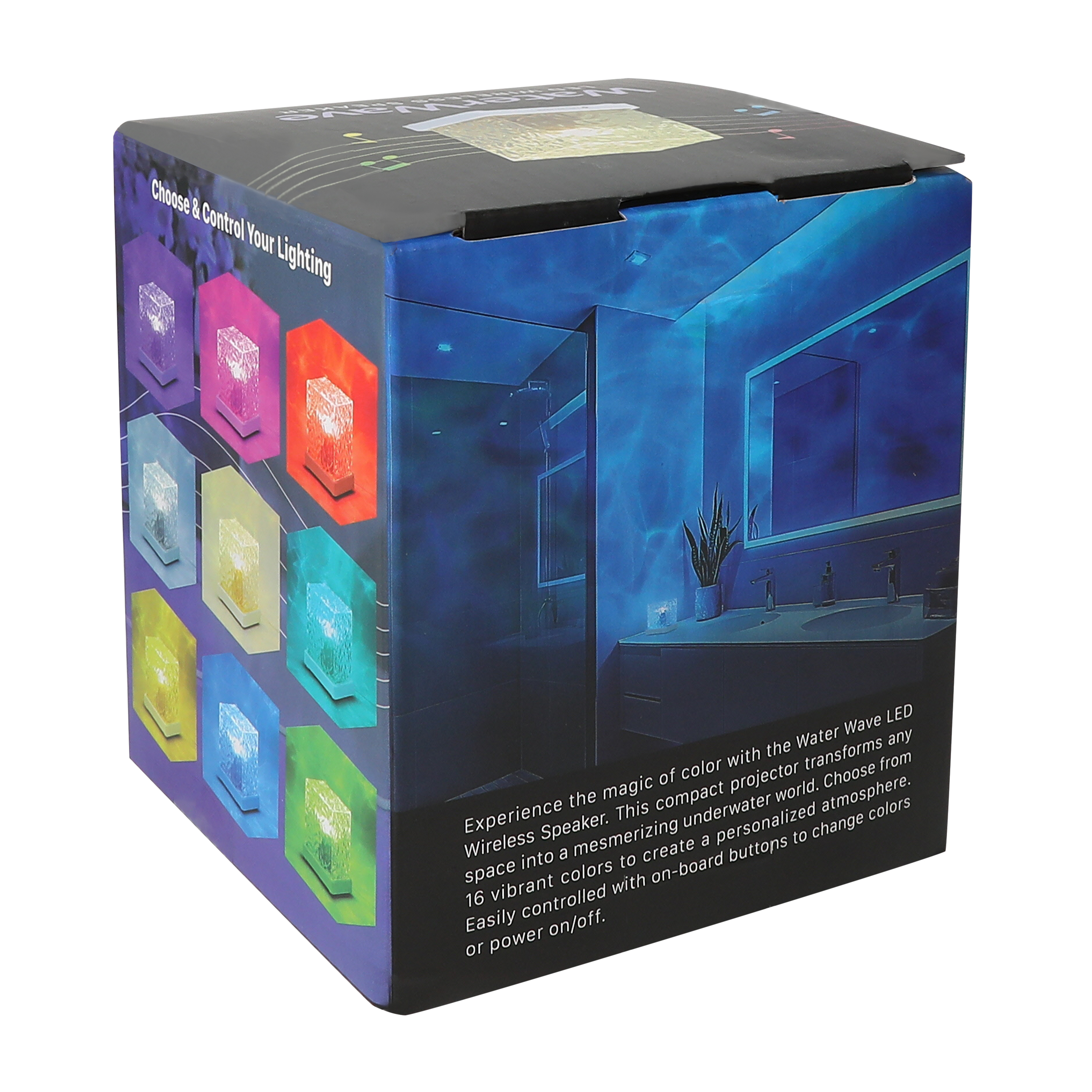 Water Wave LED Wireless Speaker