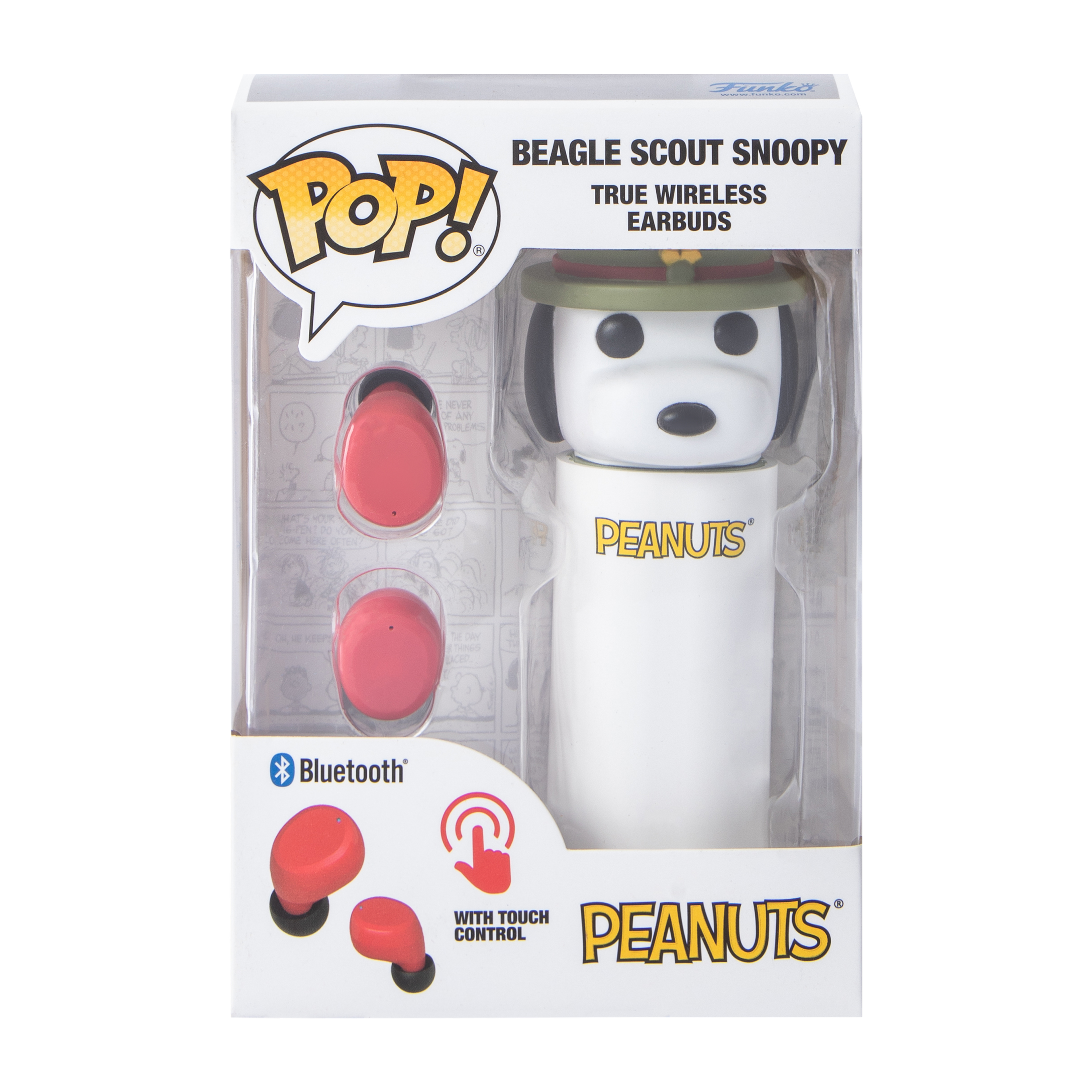 Funko Pop!® Peanuts® Beagle Scout Snoopy True Wireless Earbuds