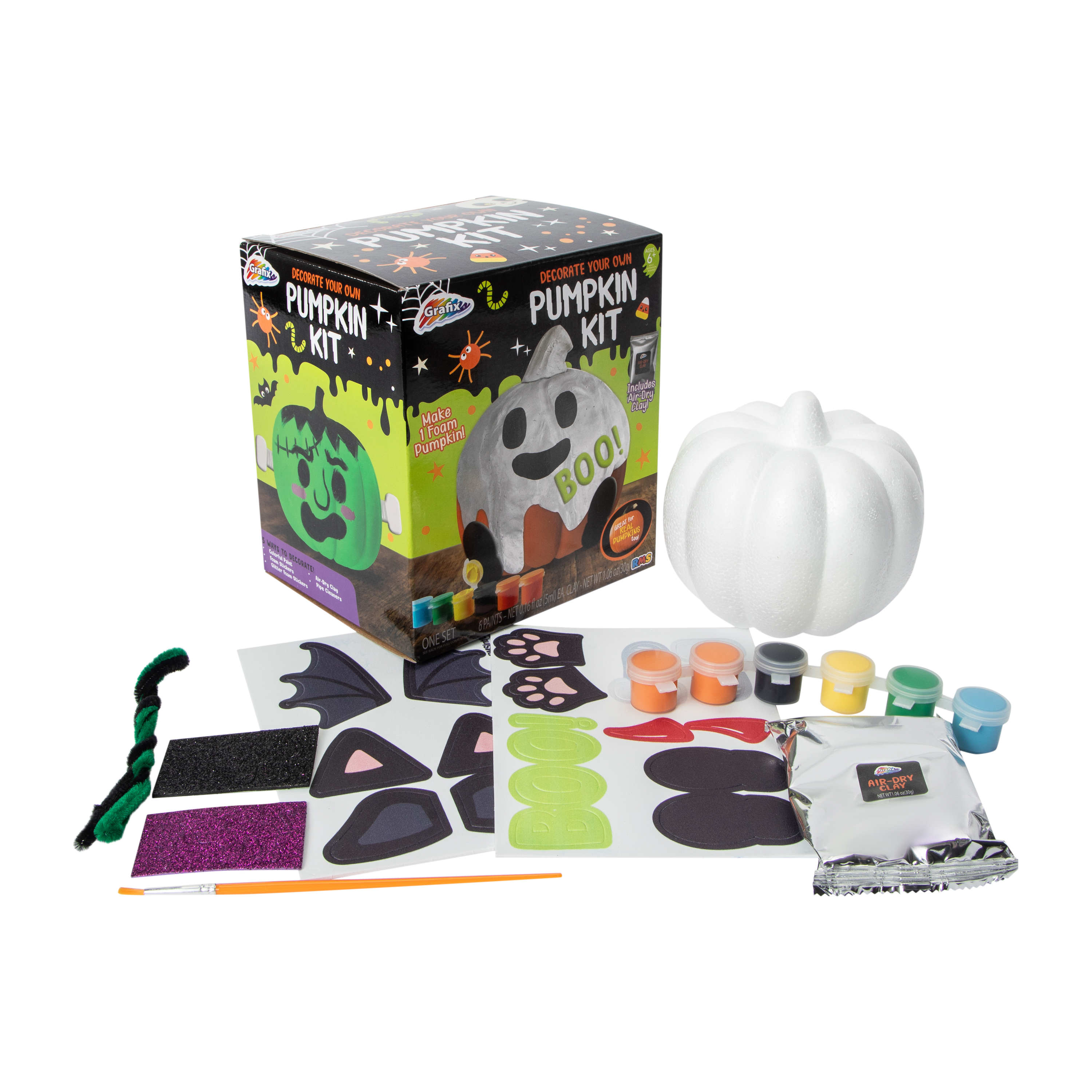 Grafix® Decorate Your Own Pumpkin Kit Set
