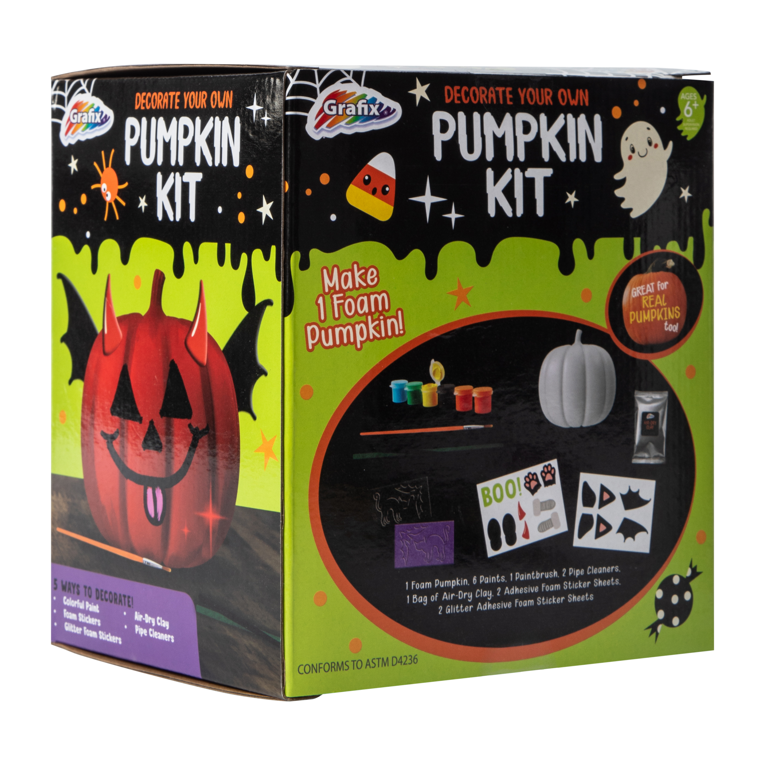 Grafix® Decorate Your Own Pumpkin Kit Set