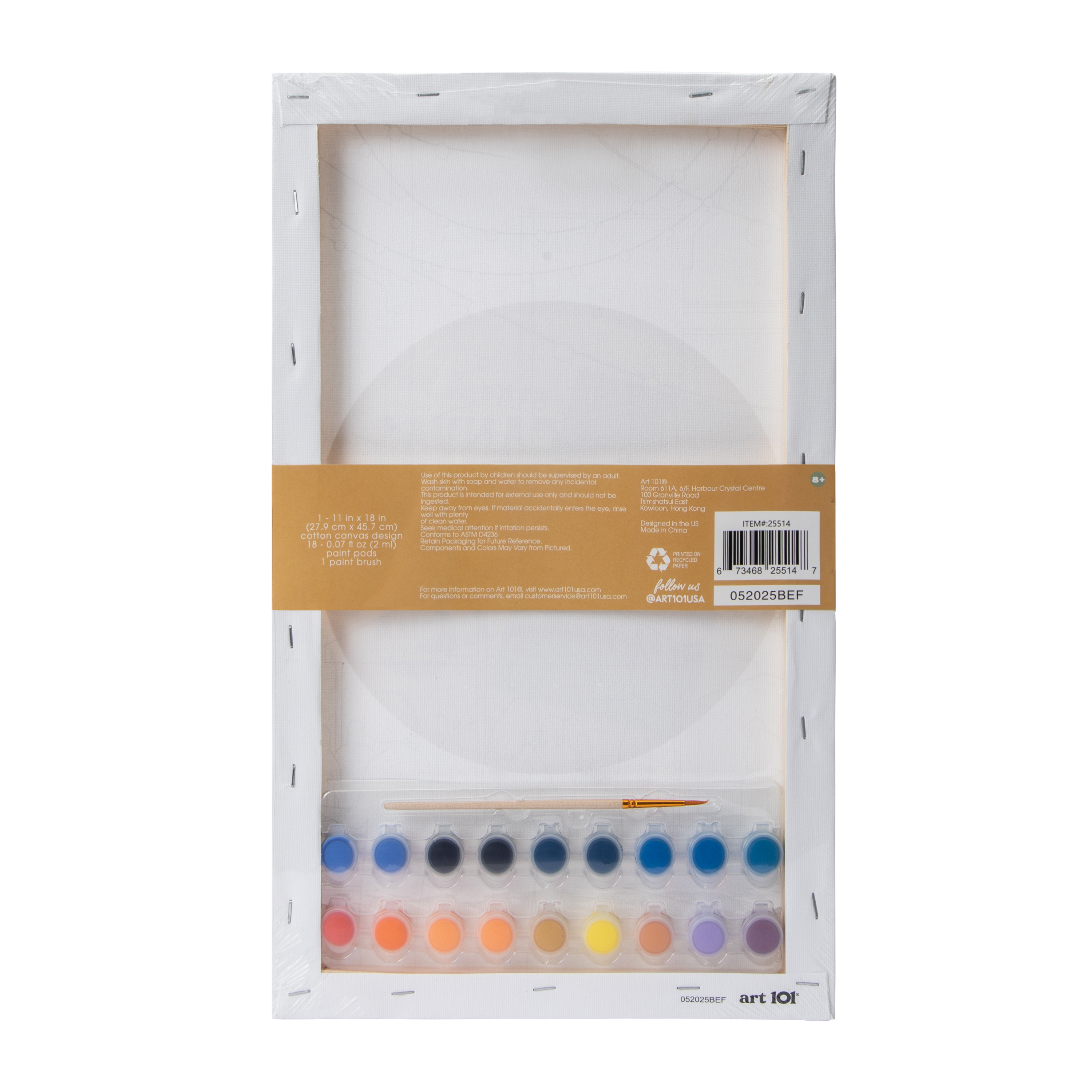 Art 101® Gallery® Canvas Set 18in x 11in