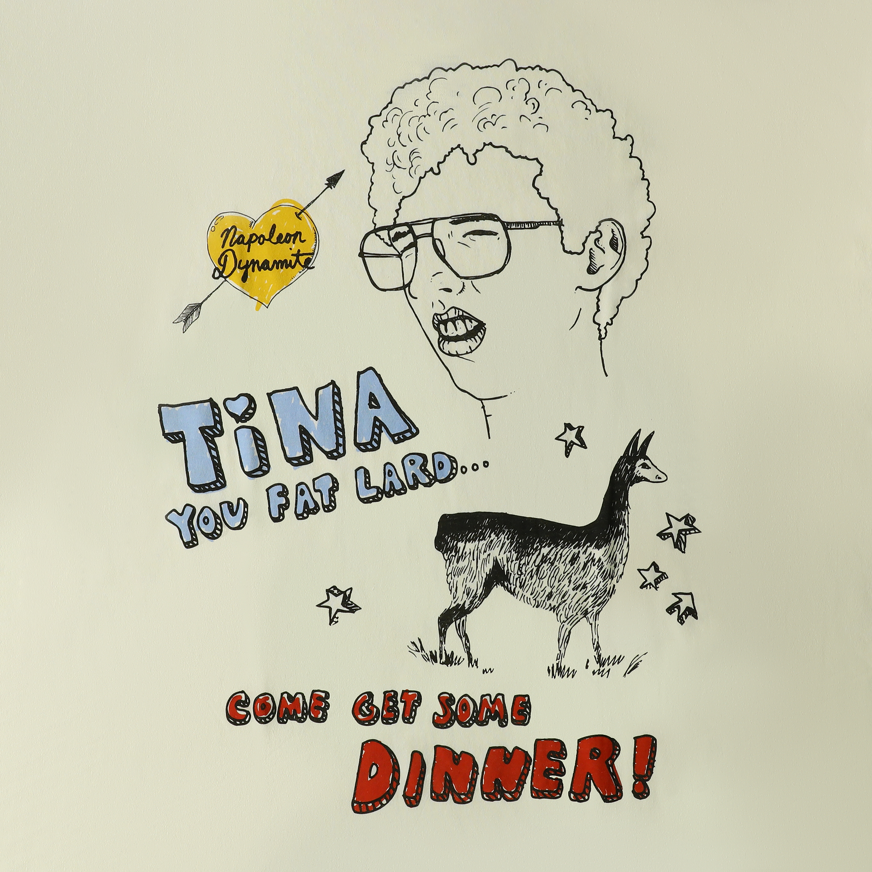 Napoleon Dynamite Sketch Graphic Tee