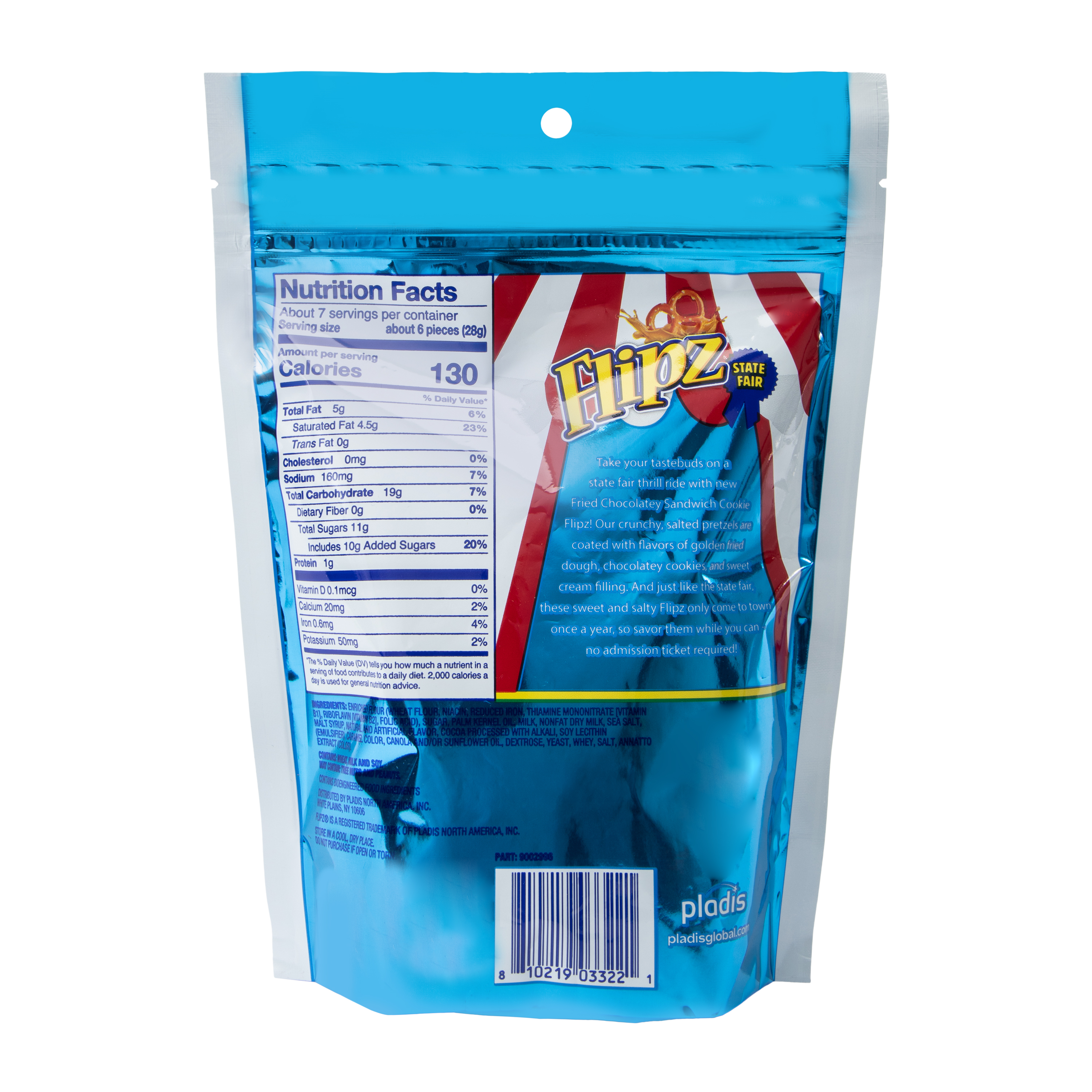 Flipz® Fried Chocolatey Sandwich Cookie 6.5oz