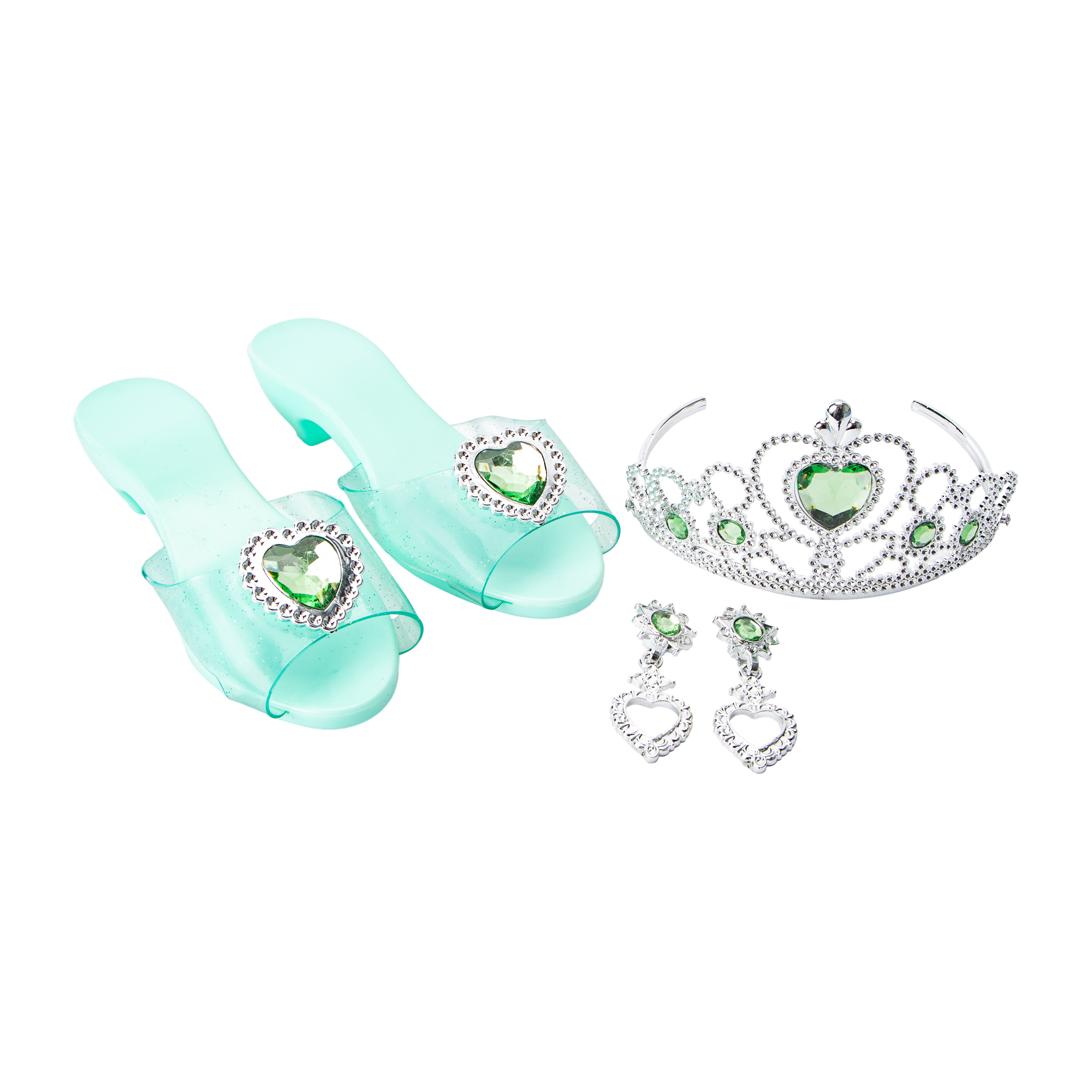 Sparkle Stars Blue Princess Shoes & Tiara Set