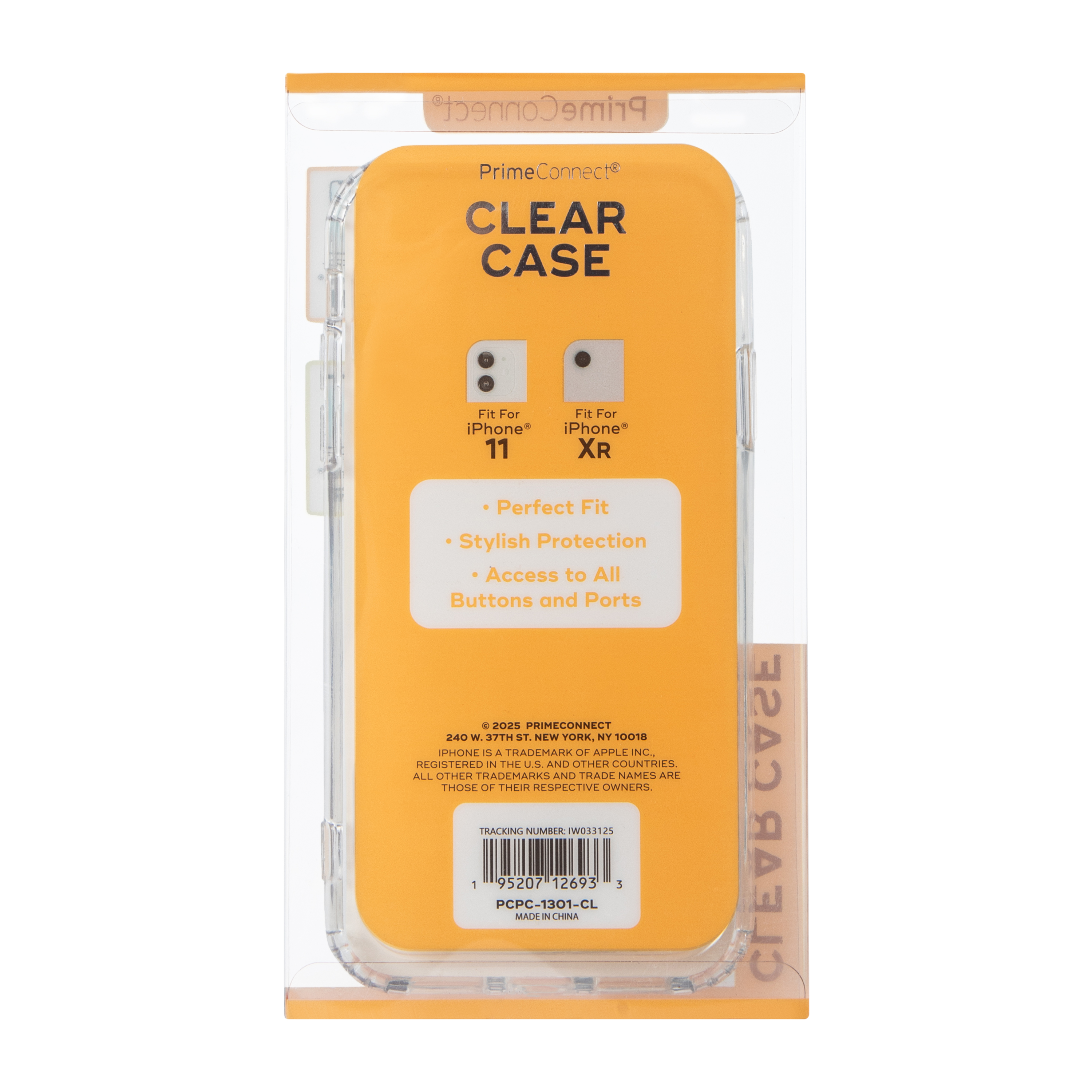 iPhone 11®/Xr® Clear Phone Case