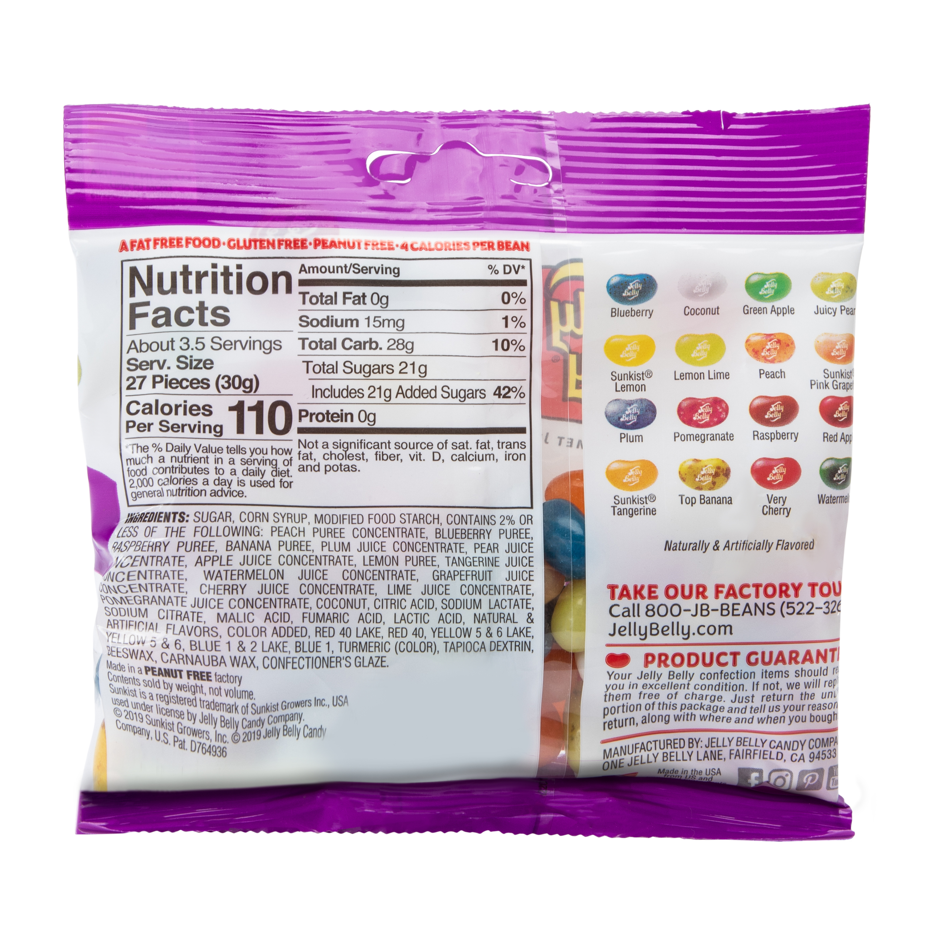 Jelly Belly® Fruit Bowl Candy 3.5oz