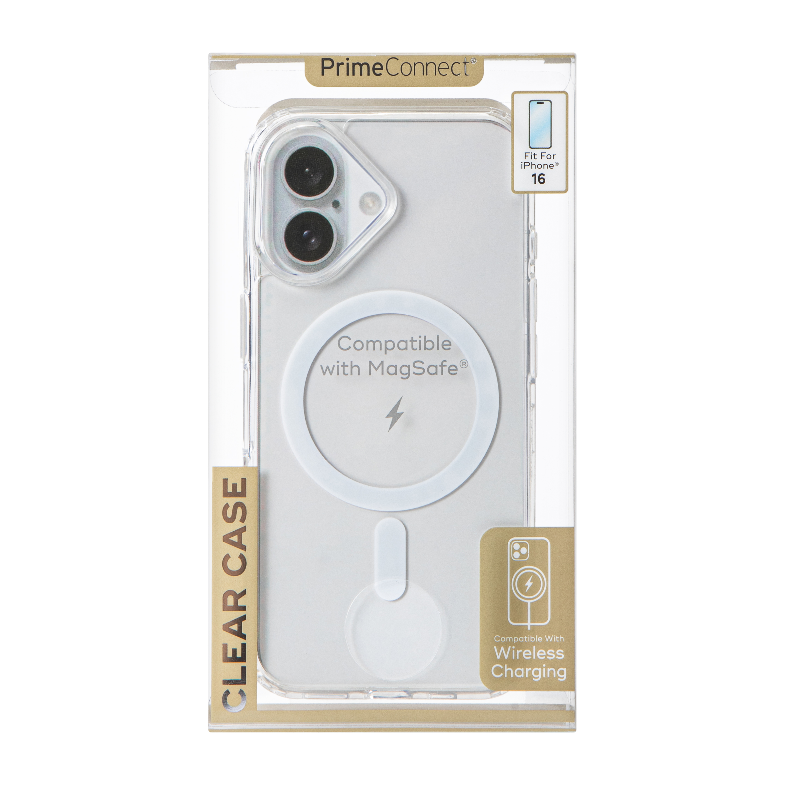 iPhone 16® Clear MagSafe® Compatible Phone Case